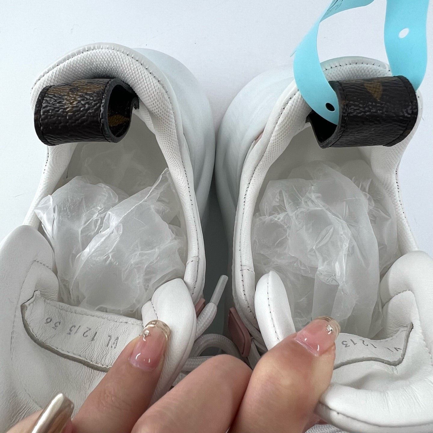 Louis Vuitton Louis Vuitton Pink White Colorblock Dad Shoes Size US 5 / IT 35 - 5 Thumbnail