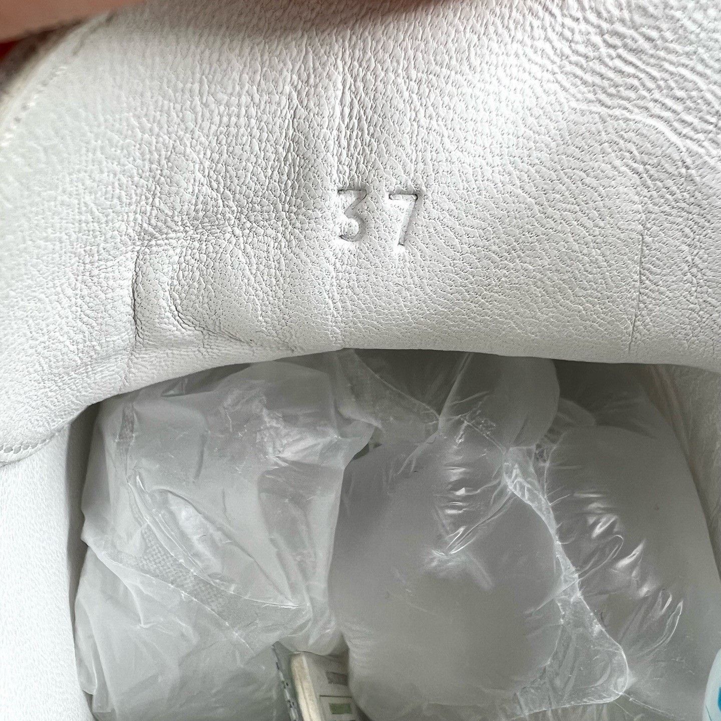 Hermes Hermes White Leather High-Top Thick Sole Shoes Size US 6 / IT 36 - 4 Thumbnail