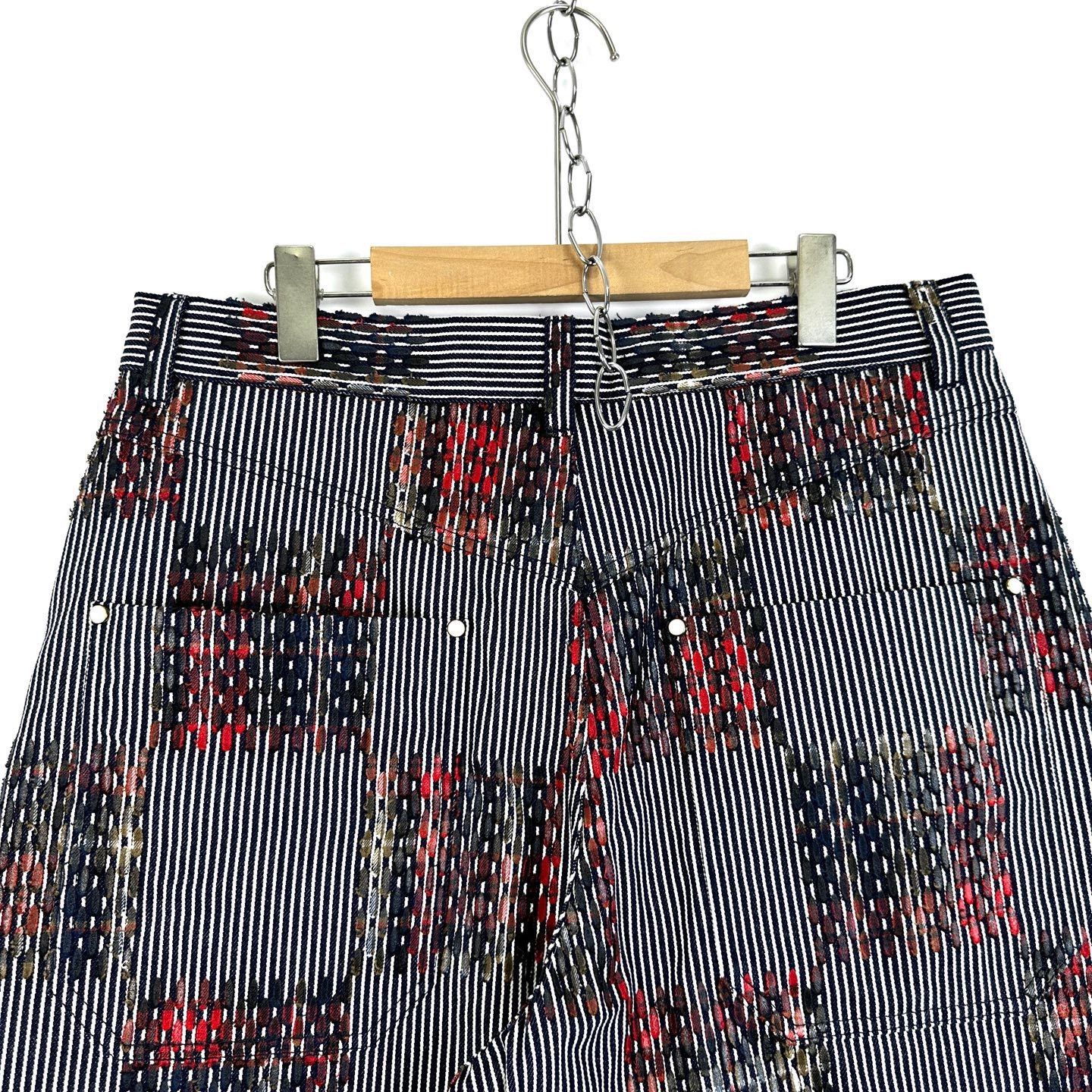 Louis Vuitton Louis Vuitton x NIGO Checkerboard Cargo Jeans Size US 34 / EU 50 - 7 Thumbnail