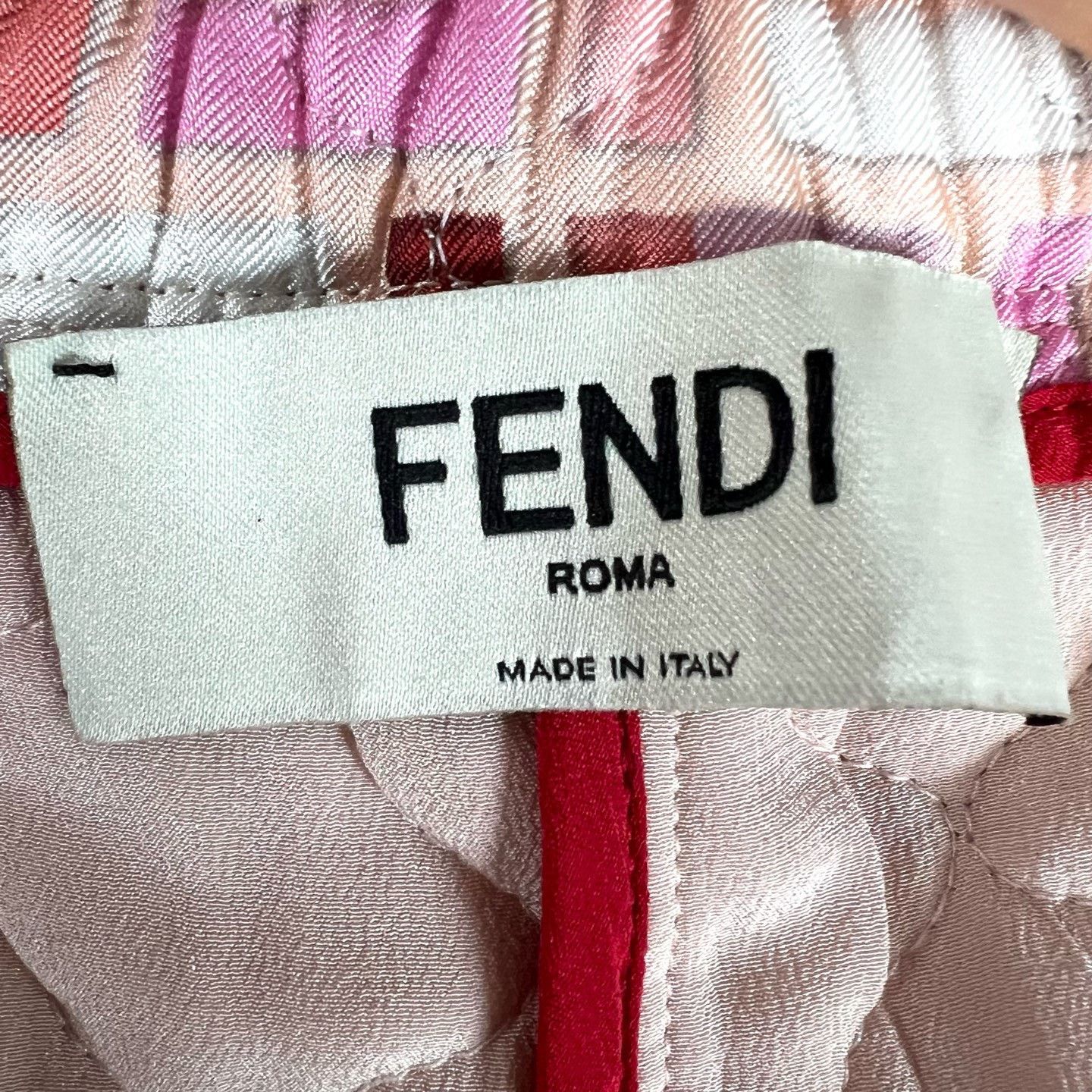 Fendi FENDI Double FF Print Silk Shorts Size 38" / US 16 / IT 52 - 4 Thumbnail