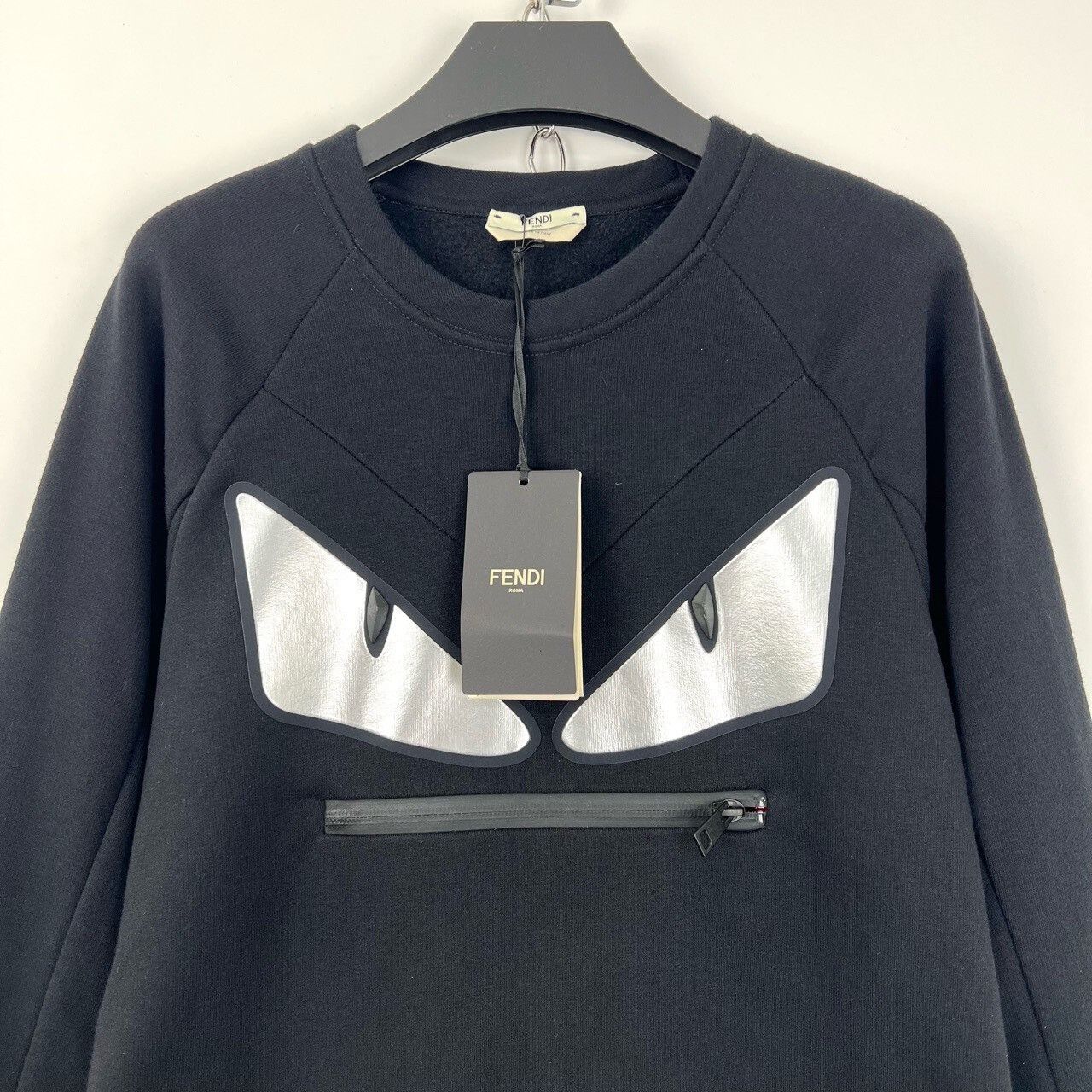 Fendi Fendi Little Monster Pocket Zip Hoodie Dress Size M / US 6-8 / IT 42-44 - 3 Thumbnail