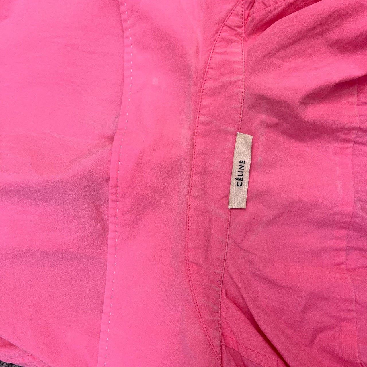Celine Celine Pink Short Sleeve Shirt Size XS / US 0-2 / IT 36-38 - 7 Thumbnail