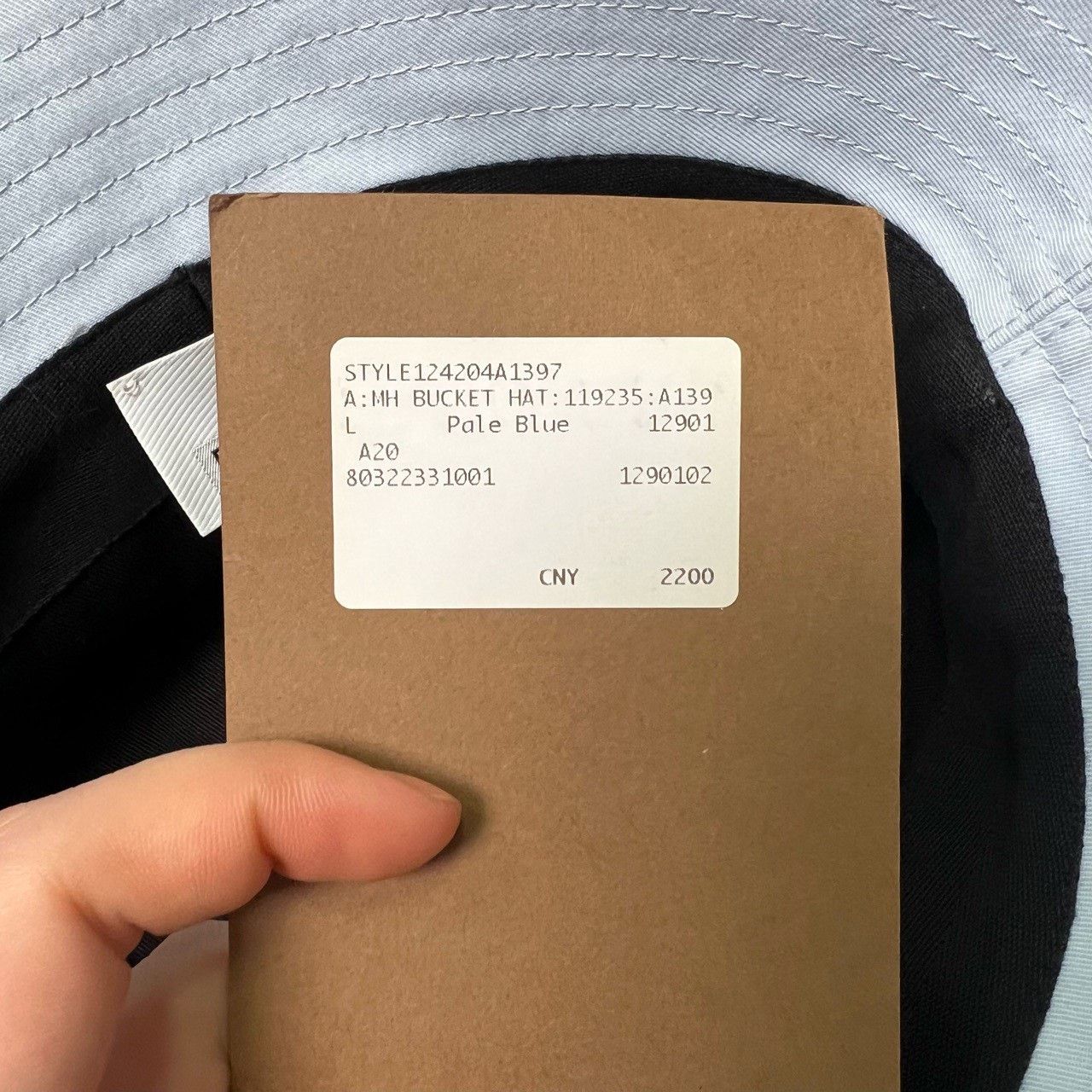 Burberry Burberry White Unicorn Bucket Hat L Size ONE SIZE - 5 Thumbnail