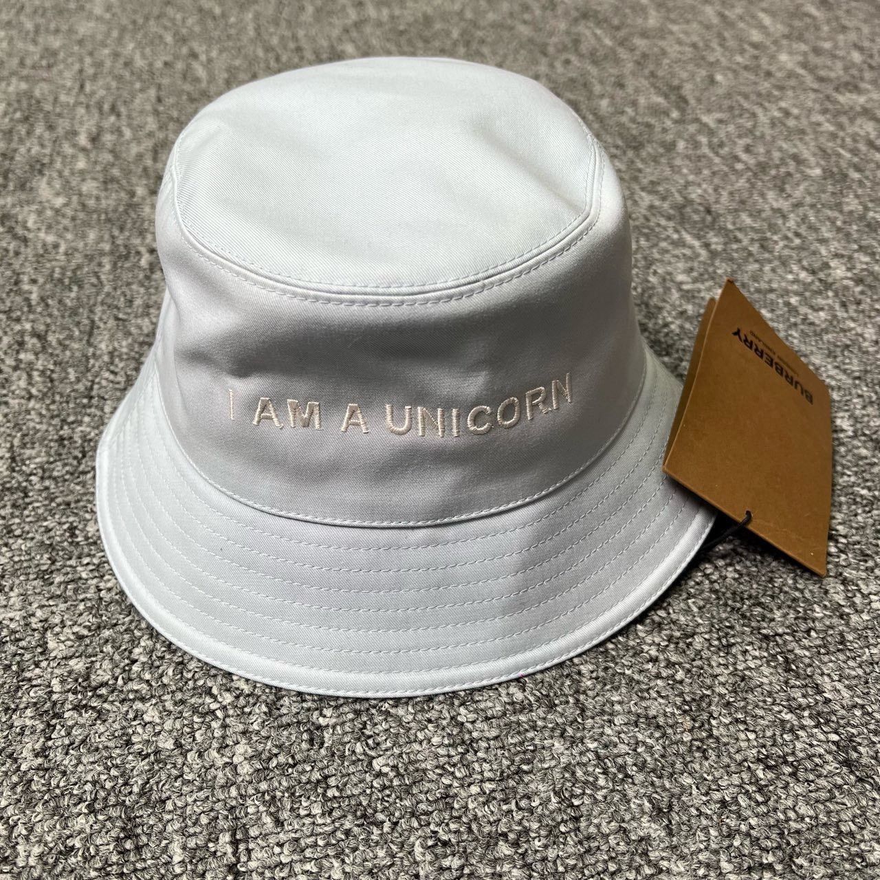 Burberry Burberry White Unicorn Bucket Hat L Size ONE SIZE - 2 Thumbnail