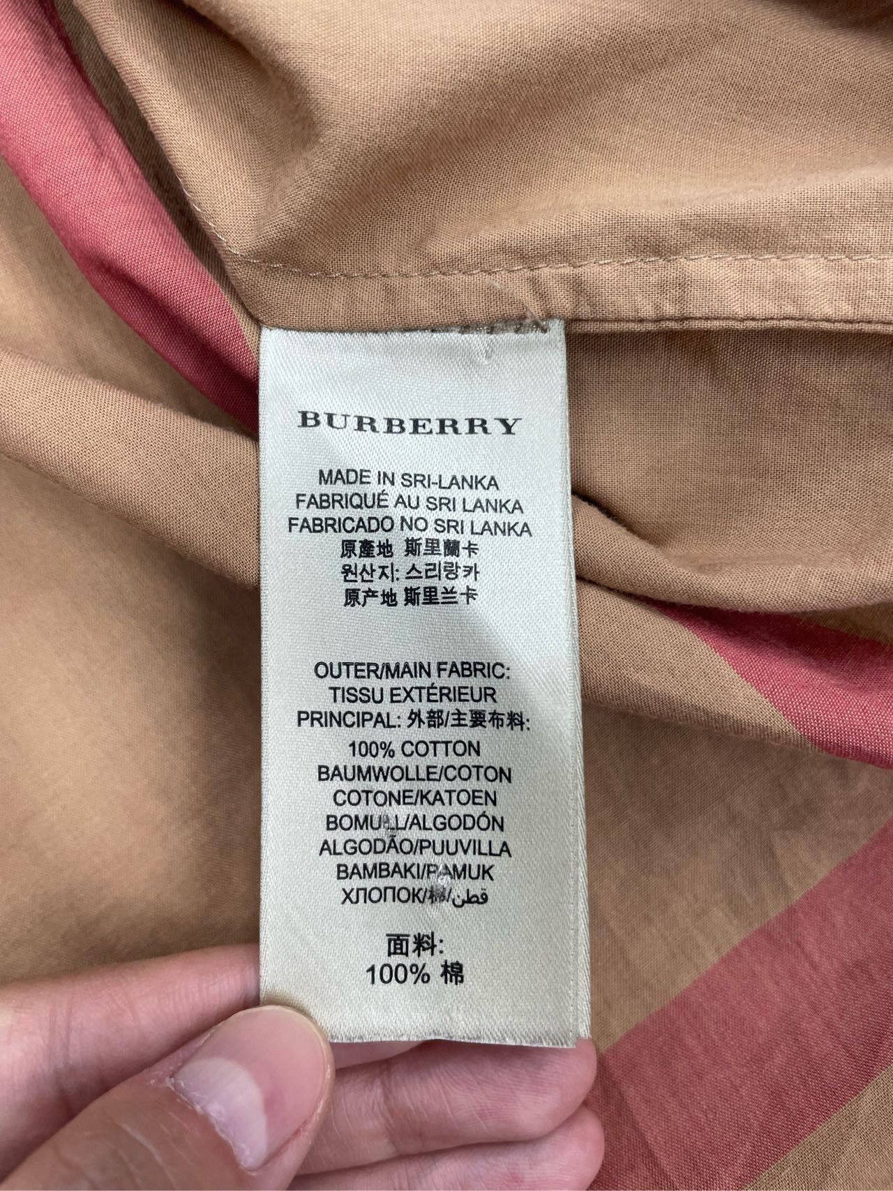 Burberry Burberry Women's Check Shirt XS Size XS / US 0-2 / IT 36-38 - 4 Thumbnail