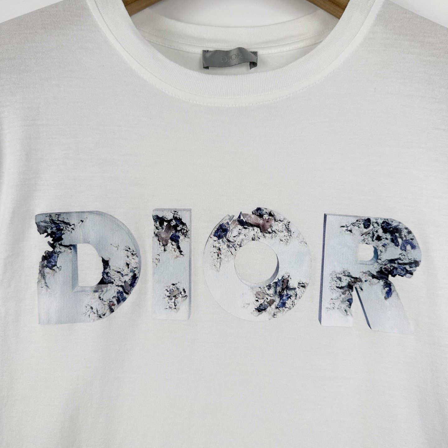 Dior Dior x Daniel Crystal Logo Print T-Shirt Size US S / EU 44-46 / 1 - 5 Thumbnail