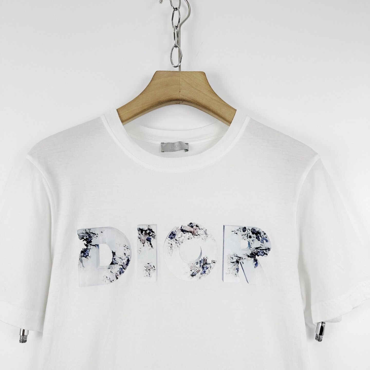 Dior Dior x Daniel Crystal Logo Print T-Shirt Size US S / EU 44-46 / 1 - 3 Thumbnail