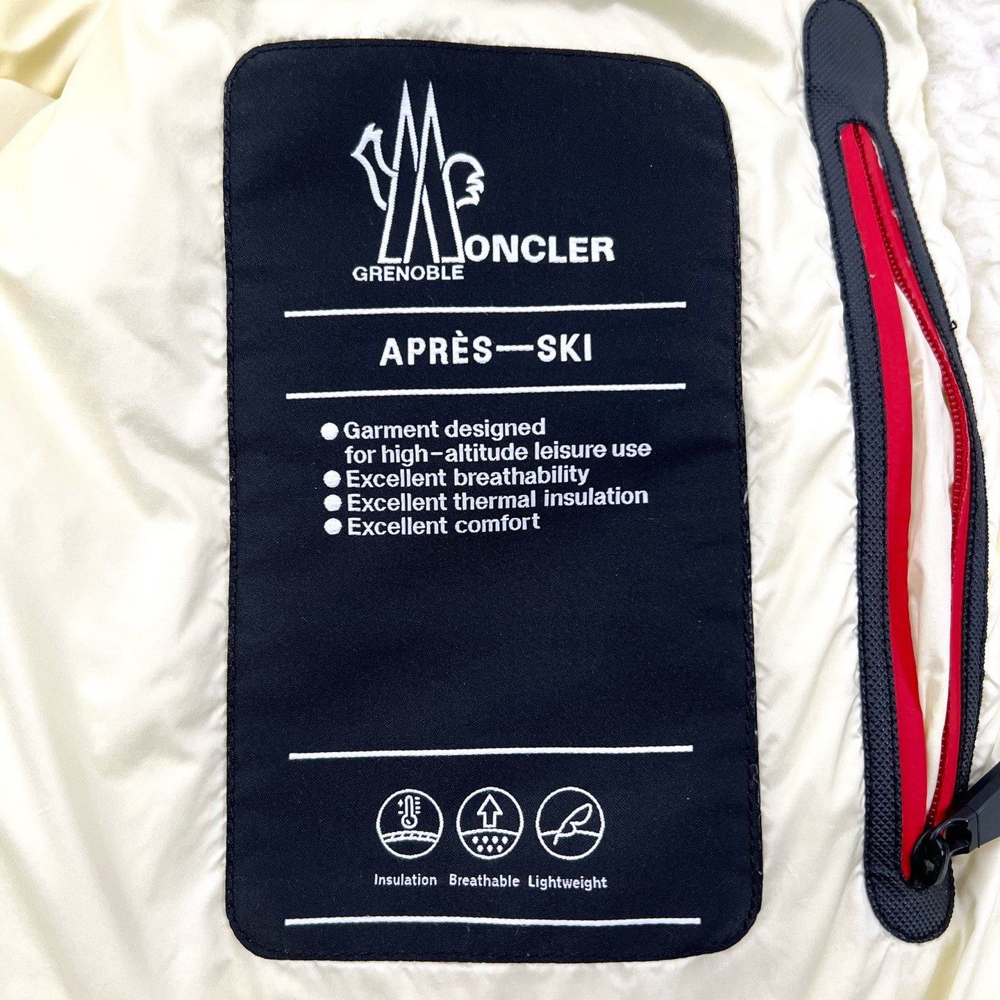 Moncler Grenoble Moncler Grenoble Cluses White Down Jacket Size US S / EU 44-46 / 1 - 8 Thumbnail