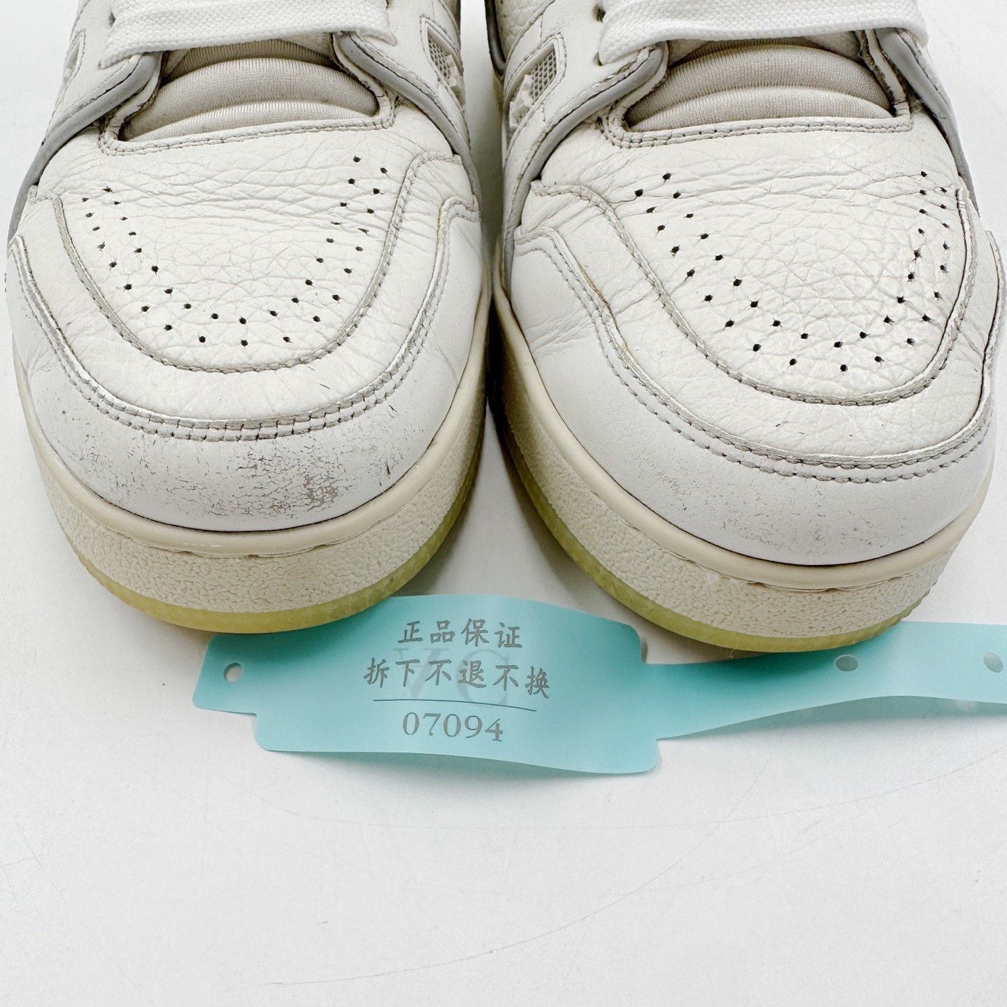 Louis Vuitton Louis Vuitton Trainer White Cement Sneakers Size US 6 / IT 36 - 8 Thumbnail