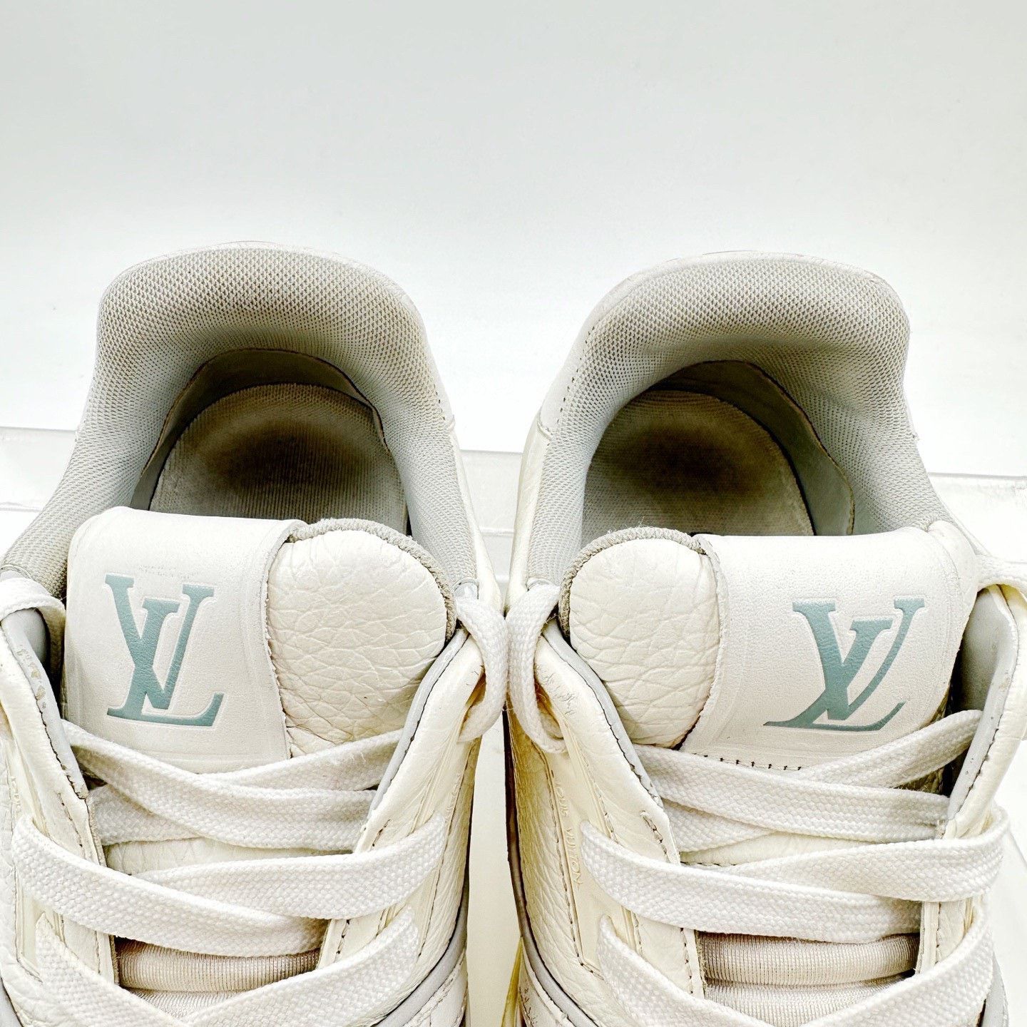 Louis Vuitton Louis Vuitton Trainer White Cement Sneakers Size US 6 / IT 36 - 4 Thumbnail