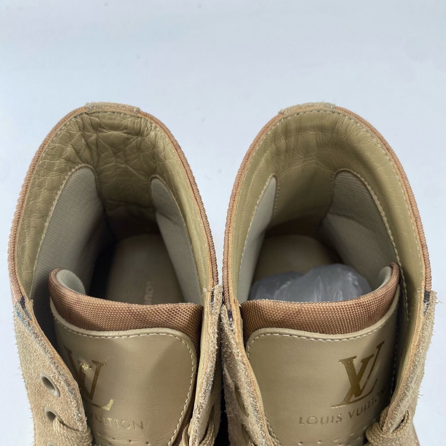 Louis Vuitton Louis Vuitton Khaki Camouflage High-Top Shoes Size US 6 / EU 39 - 4 Thumbnail