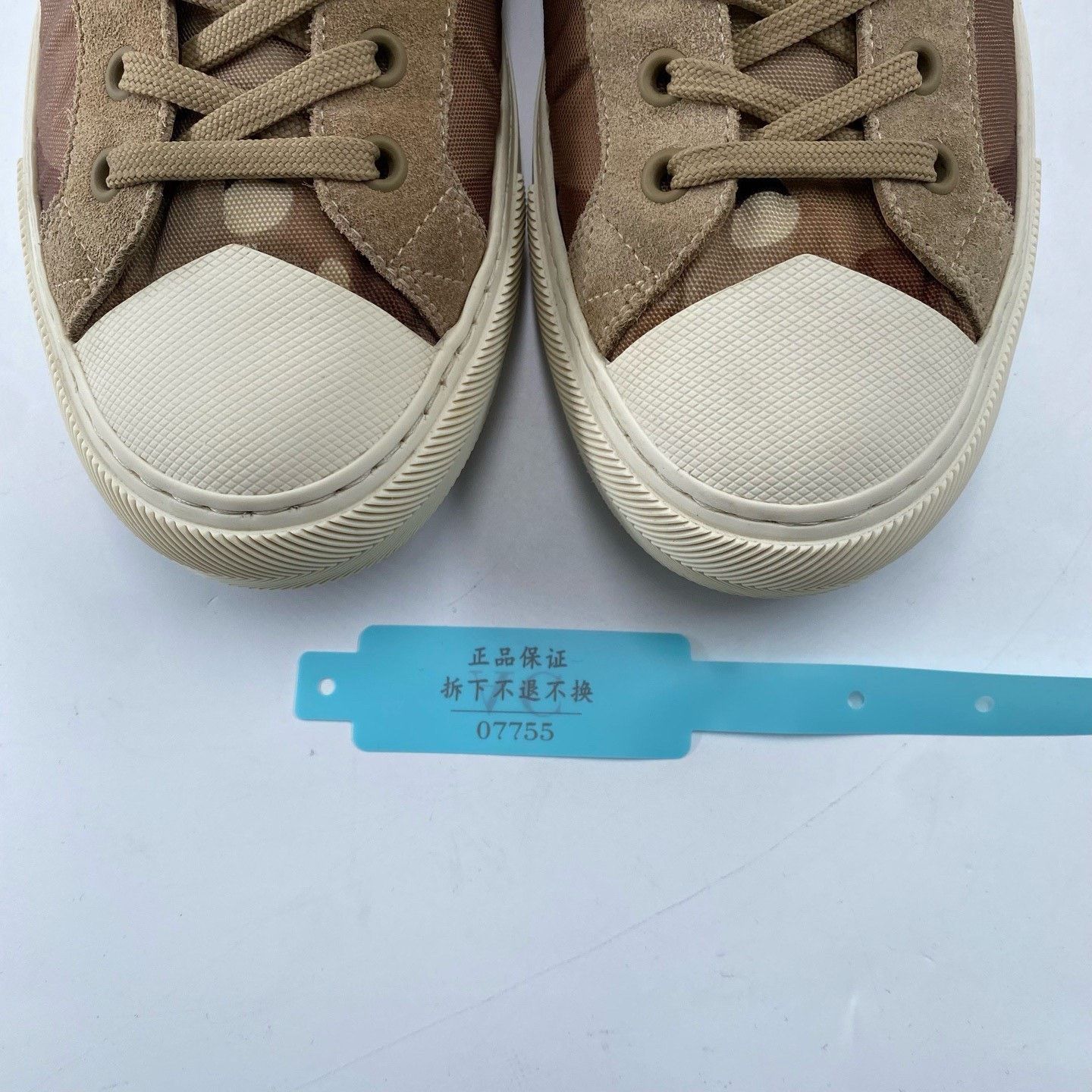 Louis Vuitton Louis Vuitton Khaki Camouflage High-Top Shoes Size US 6 / EU 39 - 9 Thumbnail