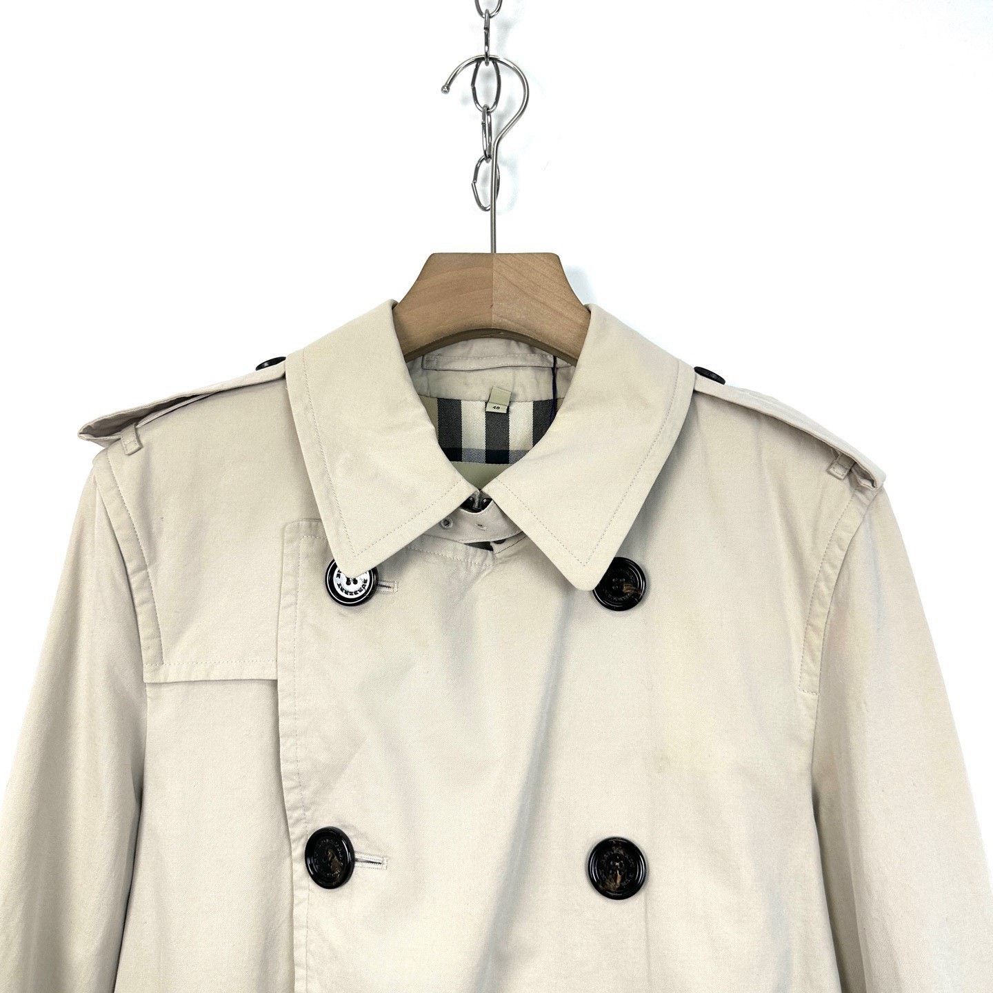 Burberry Burberry Kensington Short Double-Breasted Trench Size L / US 10 / IT 46 - 3 Thumbnail