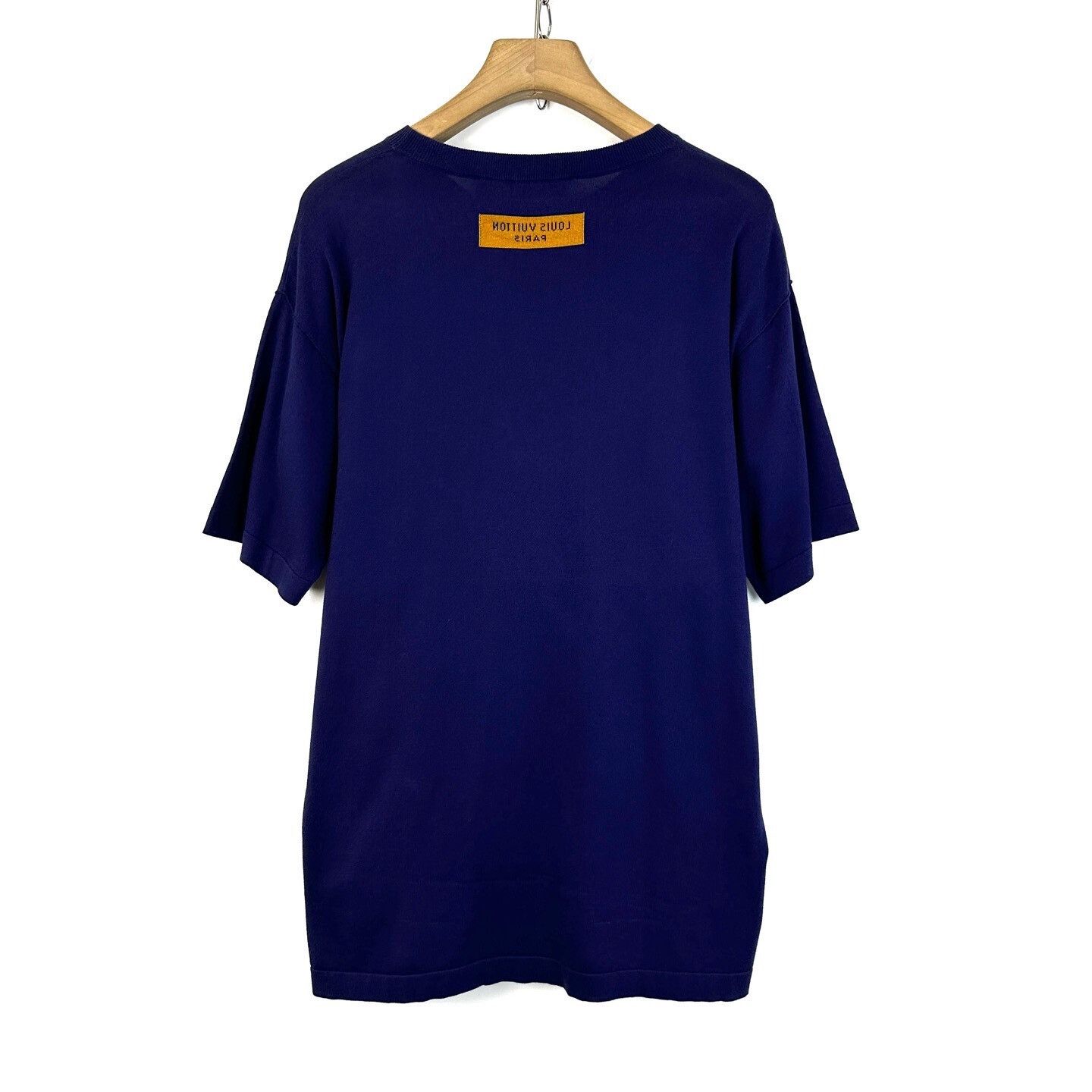 Louis Vuitton Louis Vuitton Embroidered Logo Knit T-Shirt Size US L / EU 52-54 / 3 - 2 Thumbnail