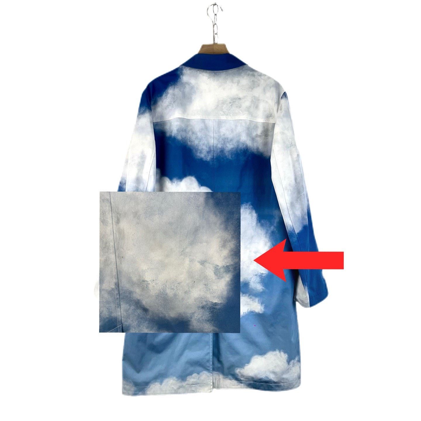 Louis Vuitton Louis Vuitton Sky Cloud Logo Windbreaker Coat Size US L / EU 52-54 / 3 - 7 Thumbnail