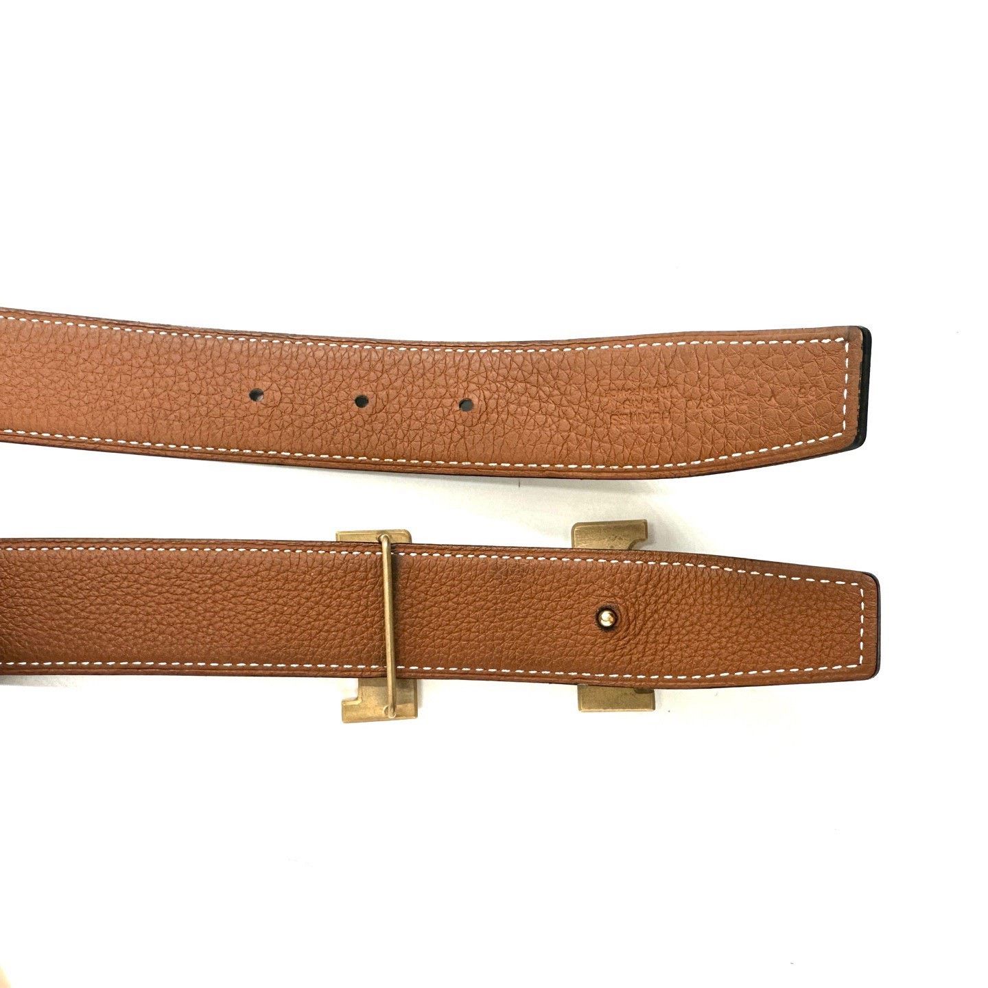 Hermes Hermes Classic Black Gold Buckle Belt Size ONE SIZE - 3 Thumbnail