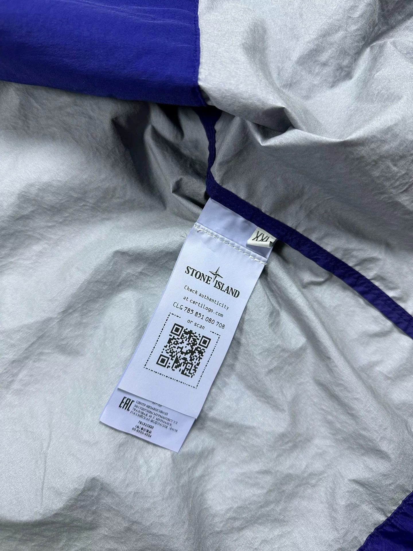 Stone Island Stone Island SS22 Men's Blue Jacket Size US XXL / EU 58 / 5 - 4 Thumbnail