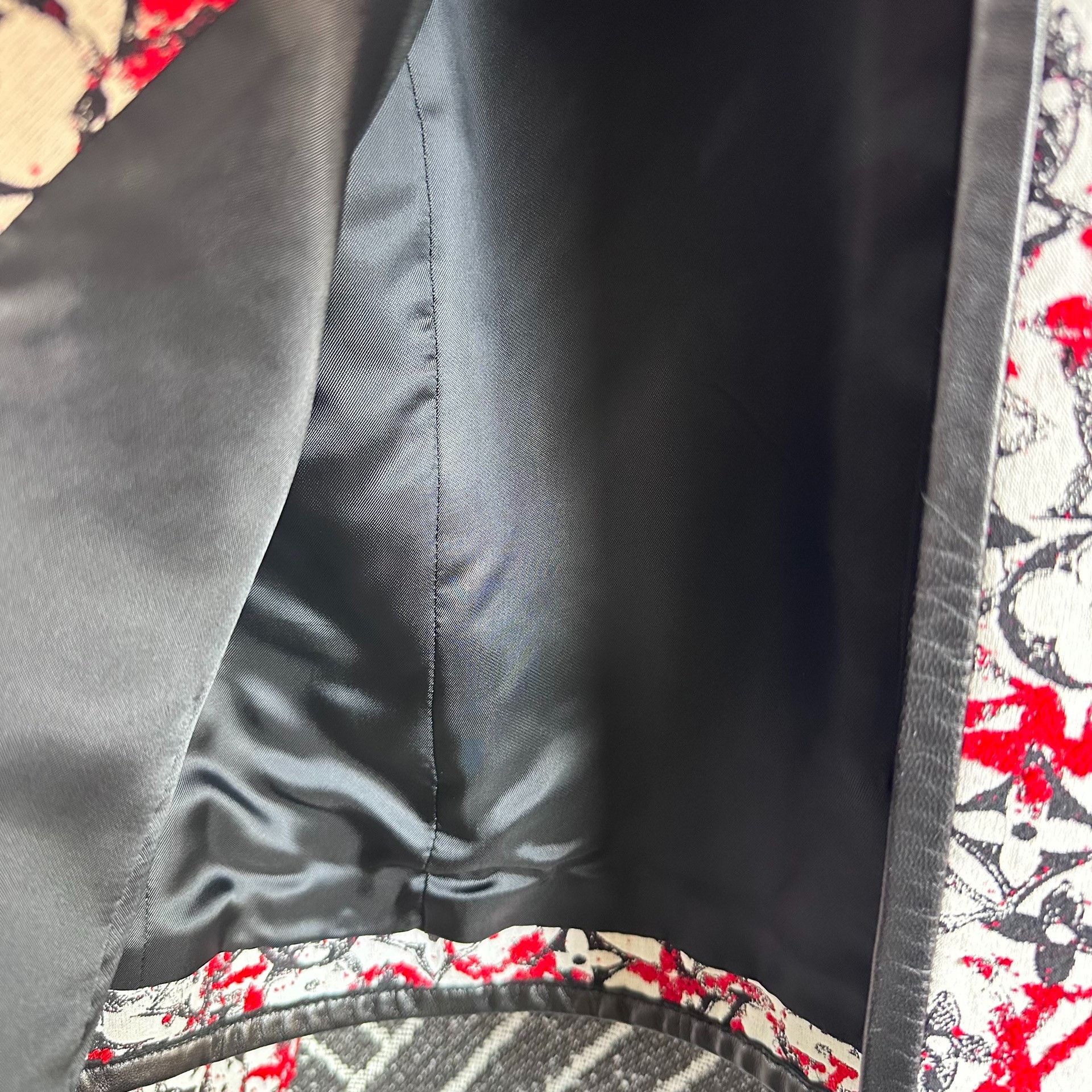 Louis Vuitton Louis Vuitton Monogram Print Leather Jacket Size XS / US 0-2 / IT 36-38 - 7 Thumbnail