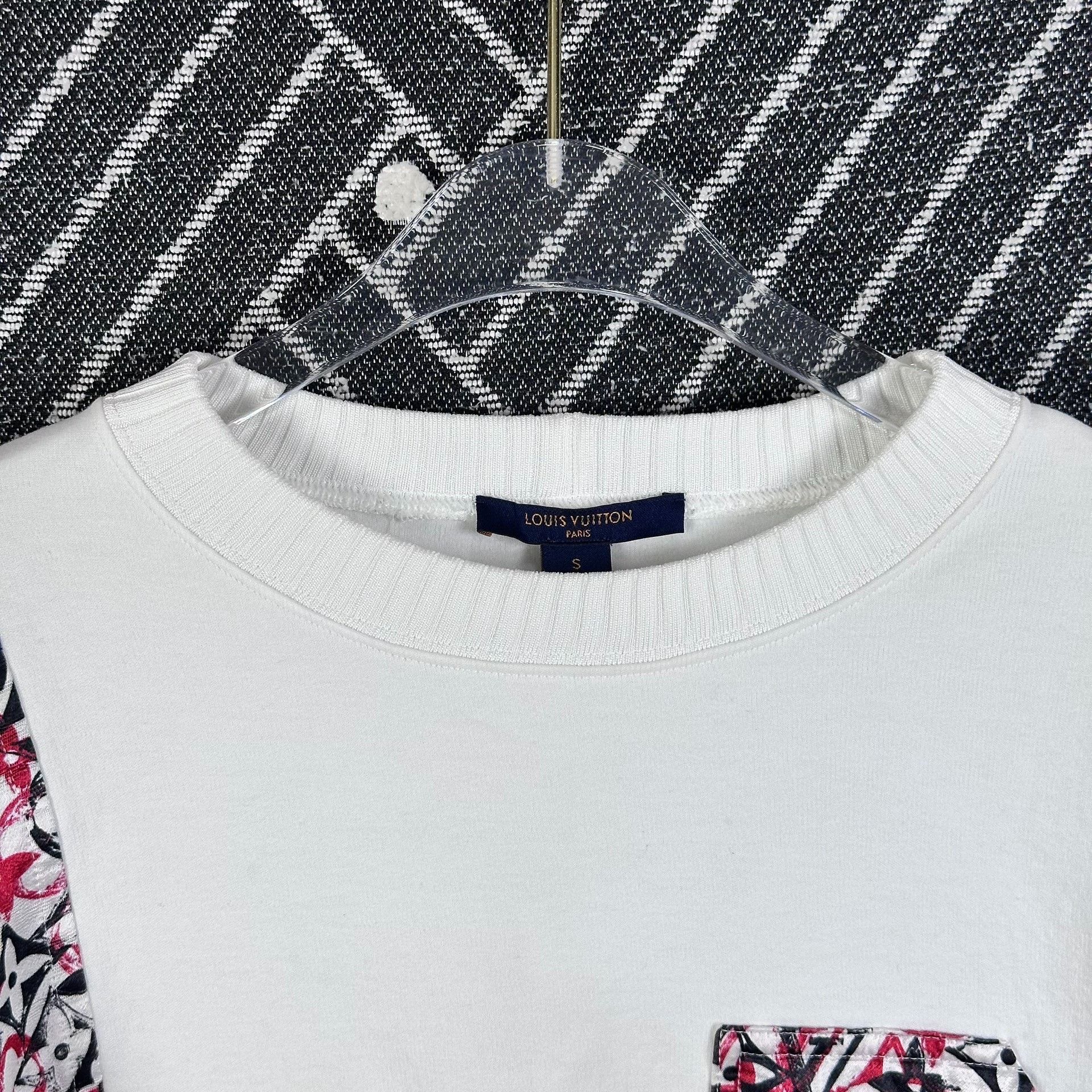 Louis Vuitton LV Knit Panel Logo Sweatshirt Size S / US 4 / IT 40 - 5 Thumbnail