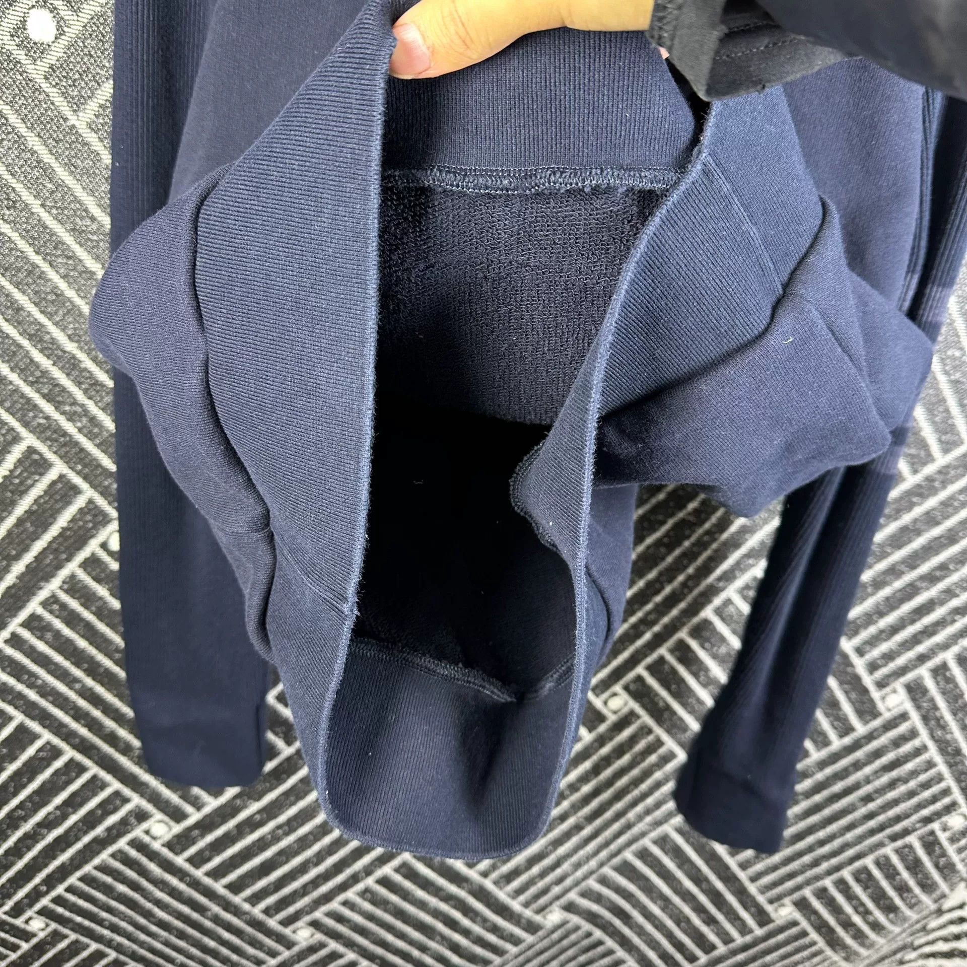 Thom Browne Thom Browne Navy Hoodie Size US L / EU 52-54 / 3 - 7 Thumbnail