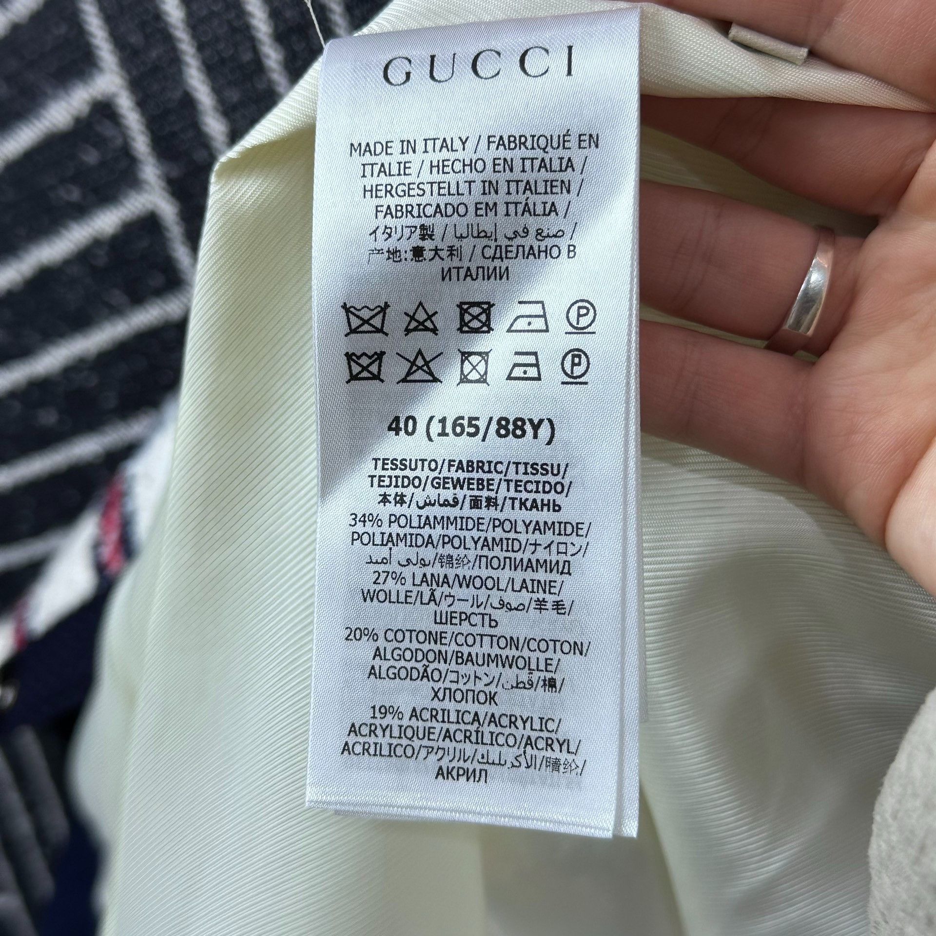 Gucci Gucci Plaid Tweed Coat Size S / US 4 / IT 40 - 9 Thumbnail