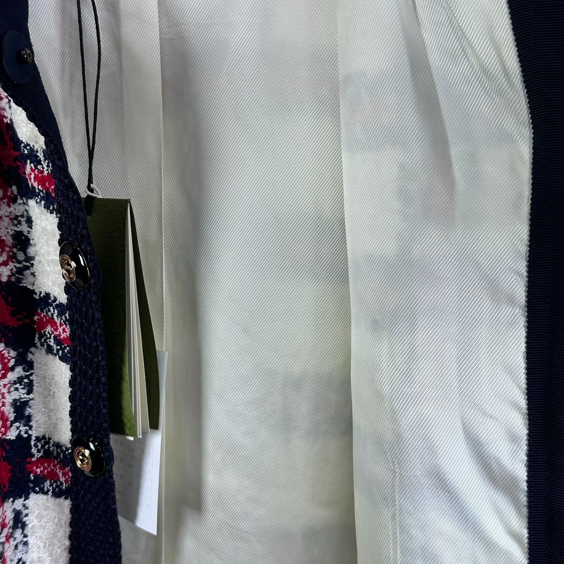 Gucci Gucci Plaid Tweed Coat Size S / US 4 / IT 40 - 8 Thumbnail