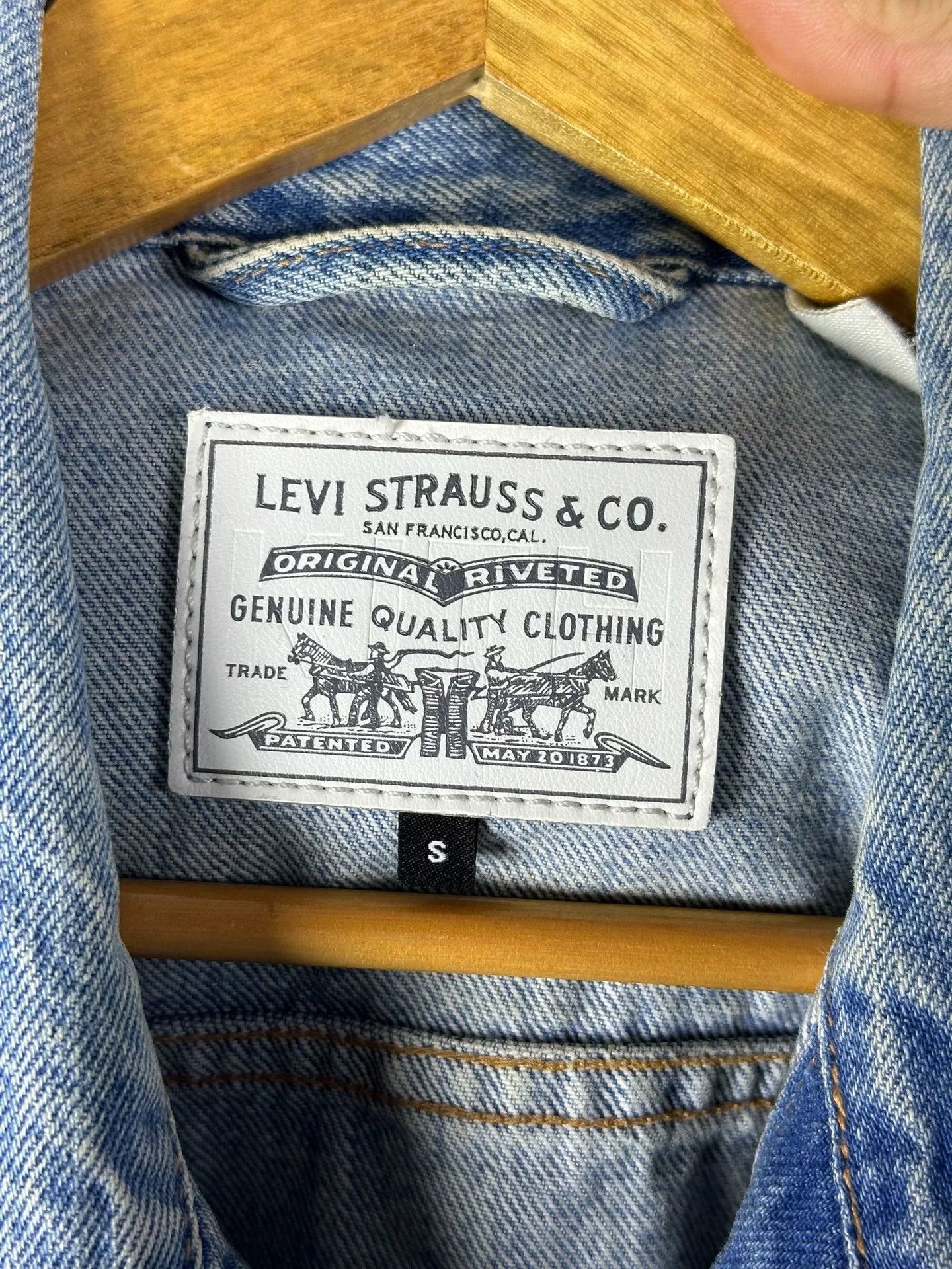 Kith Kith x Levi's Distressed Washed Denim Size US S / EU 44-46 / 1 - 2 Thumbnail