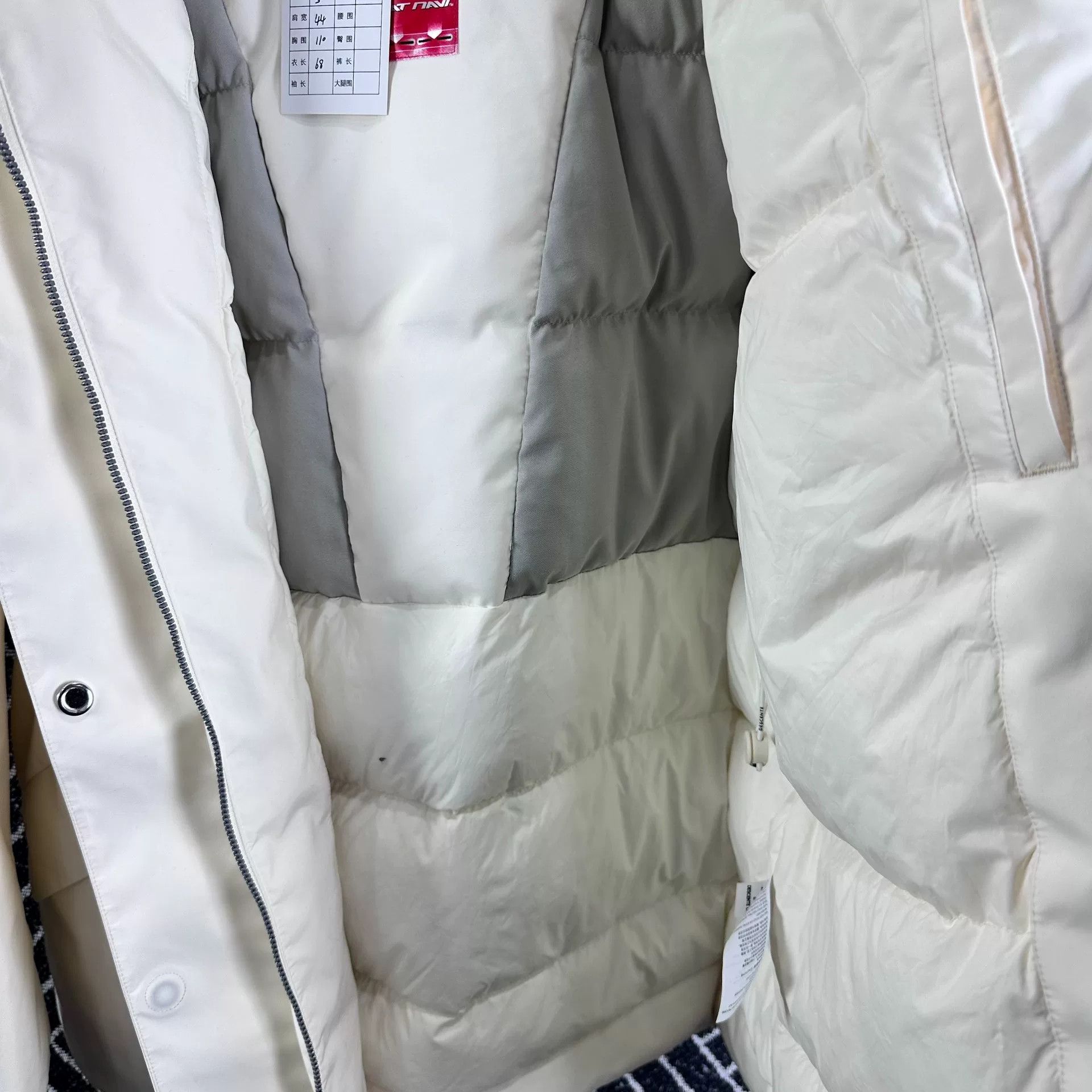 Descente Descente Parka Goose Down White Jacket Size US S / EU 44-46 / 1 - 5 Thumbnail