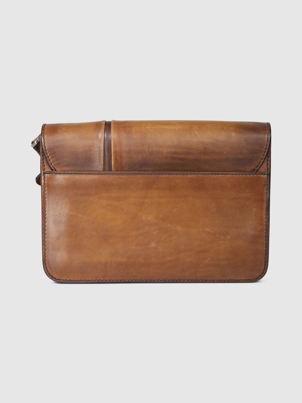 Berluti Brown Leather Briefcase Clutch Size ONE SIZE - 4 Thumbnail