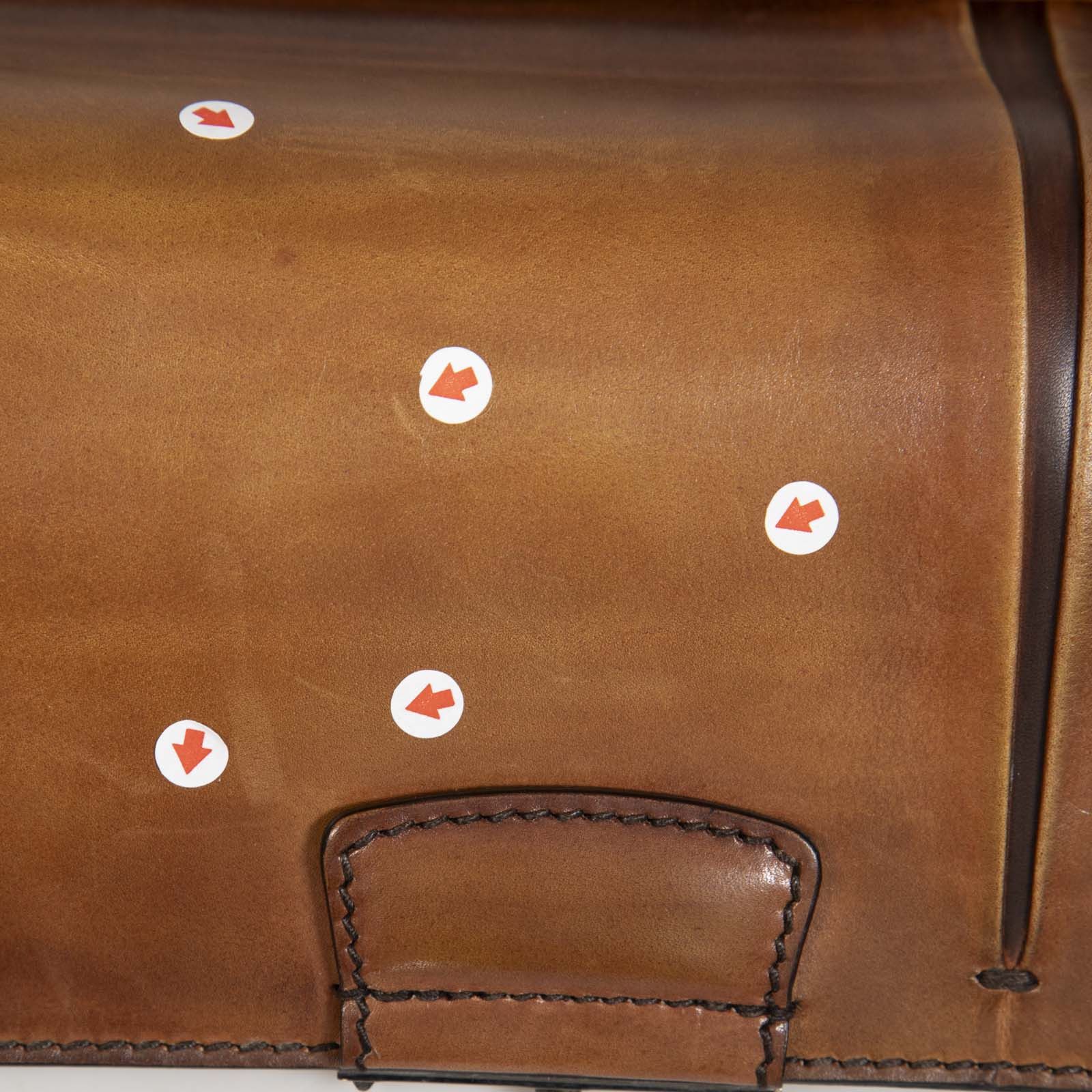 Berluti Brown Leather Briefcase Clutch Size ONE SIZE - 8 Thumbnail