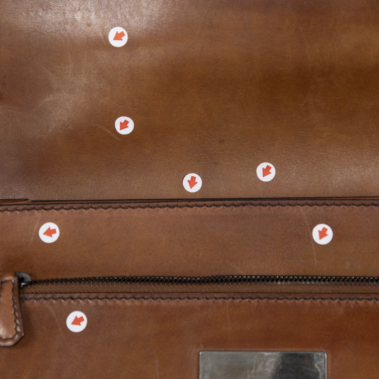 Berluti Brown Leather Briefcase Clutch Size ONE SIZE - 18 Thumbnail