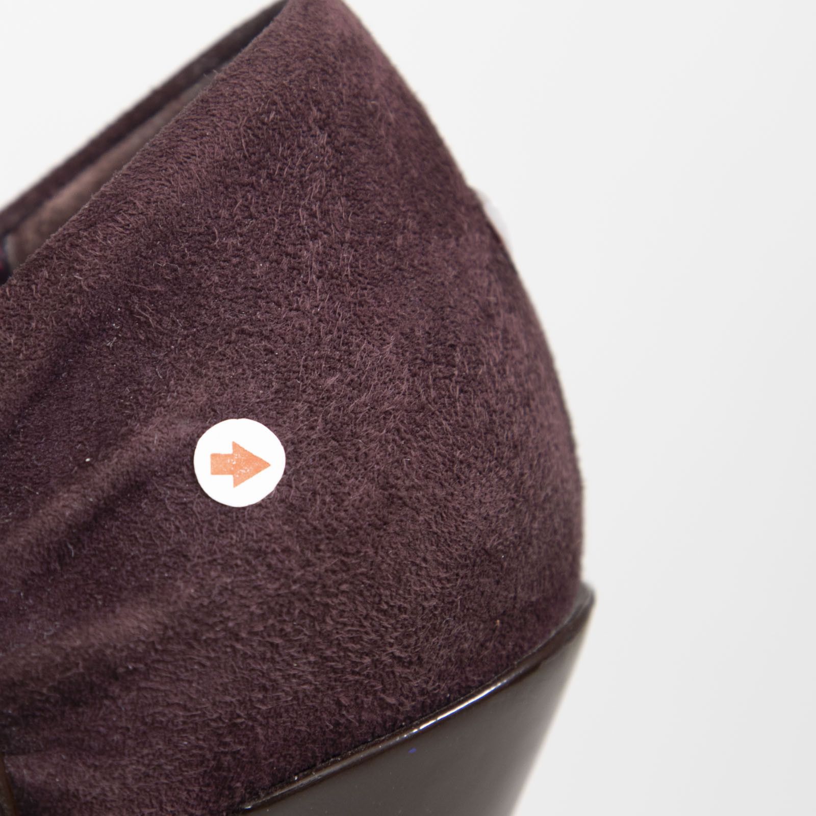 Gucci Purple Suede Heeled Ankle Boots Size US 7 / IT 37 - 18 Thumbnail