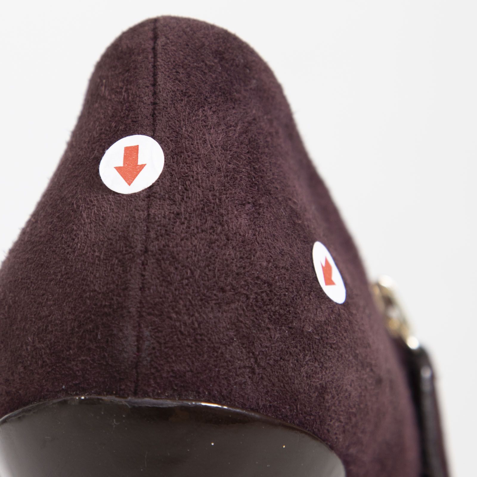 Gucci Purple Suede Heeled Ankle Boots Size US 7 / IT 37 - 14 Thumbnail