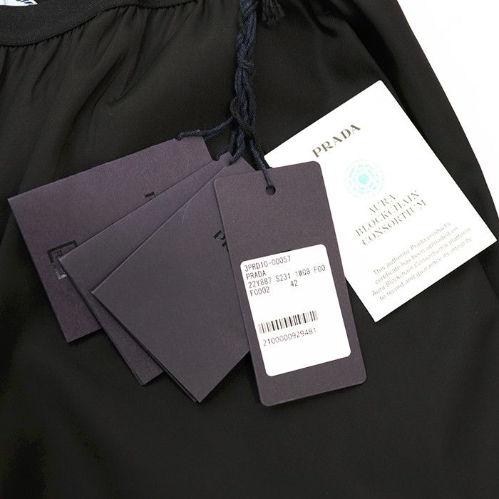 Prada Prada Prada Re-Nylon Wide Pants Textile Pants DUTY FREE for USA Size ONE SIZE - 4 Thumbnail