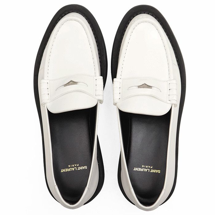 Yves Saint Laurent Yves Saint Laurent Saint Laurent Paris Teddy Penny Loafer Leather Loafers Leather Shoes DUTY FREE for USA Size ONE SIZE - 5 Thumbnail