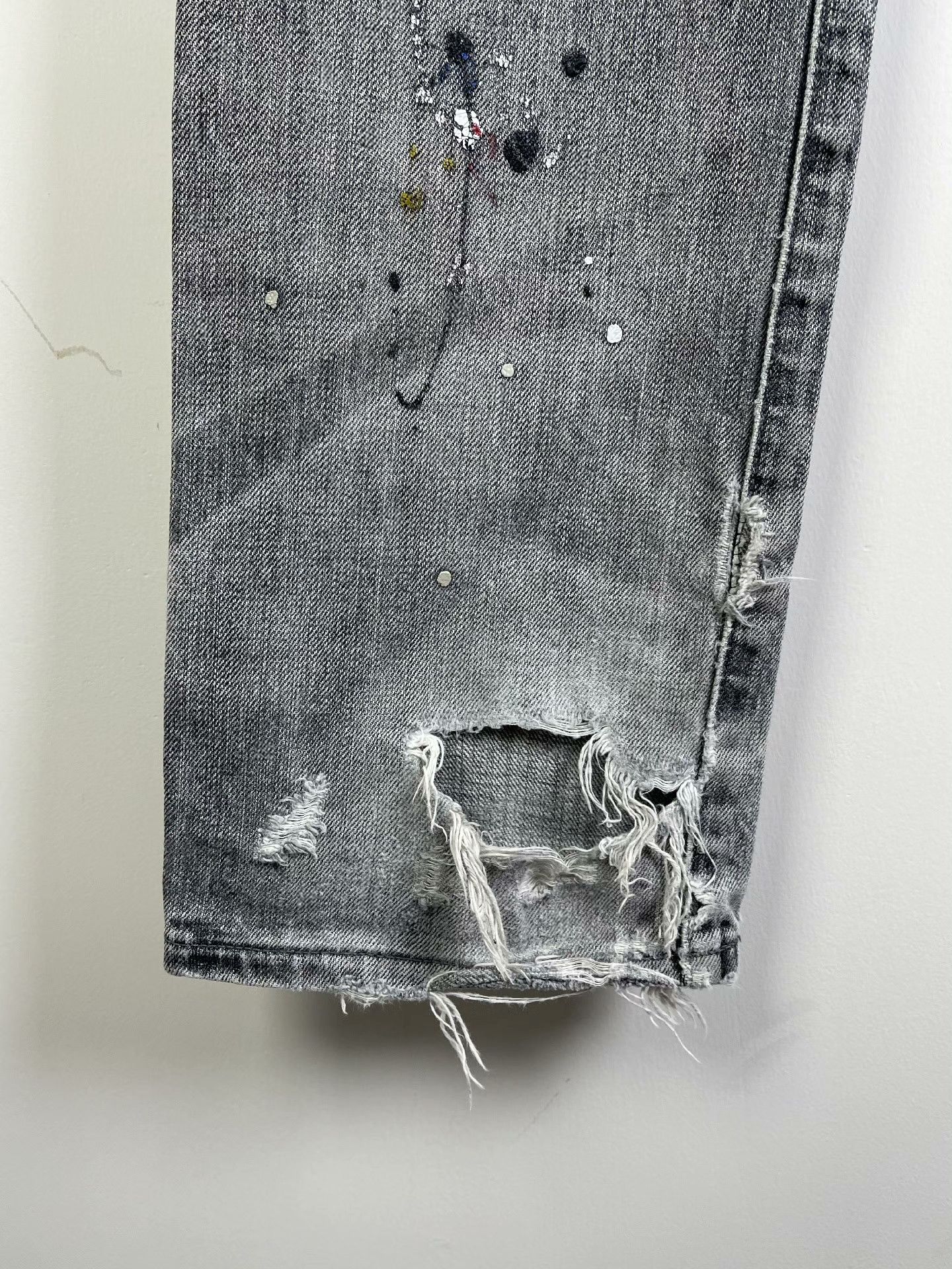 Neighborhood NEIGHBORHOOD 2008 Distressed Denim Jeans Size US 30 / EU 46 - 7 Thumbnail