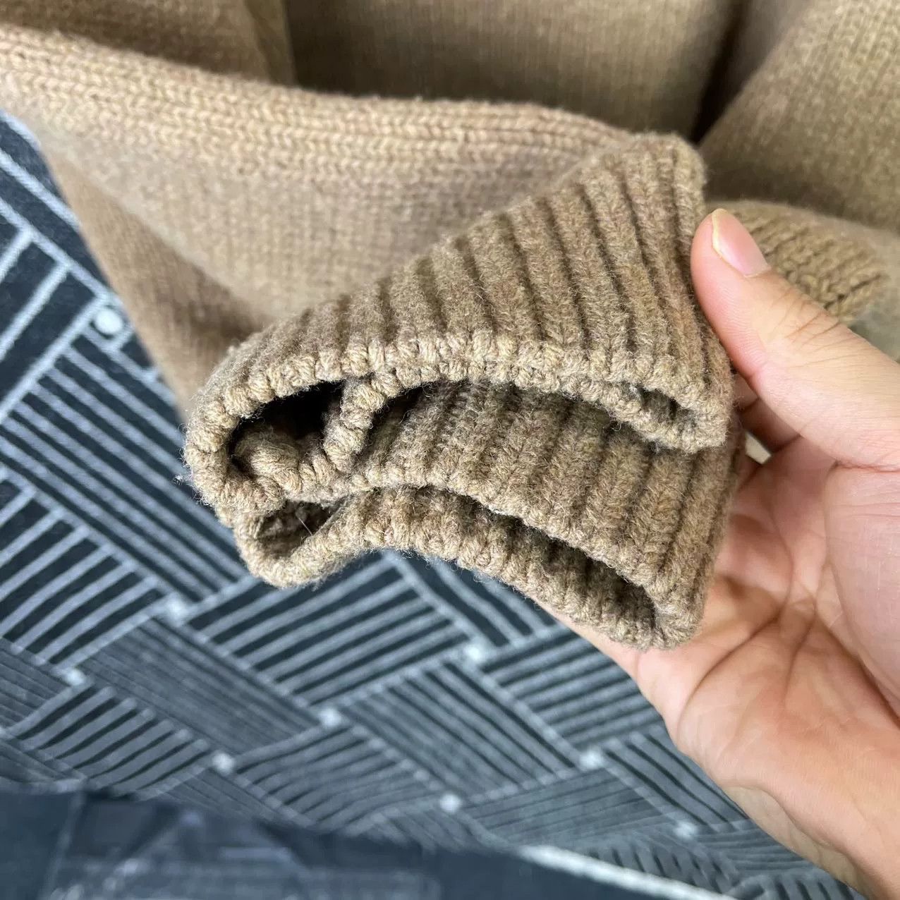 Alexander Wang Alexander Wang Split Hem Warm Brown Sweater Size M / US 6-8 / IT 42-44 - 7 Thumbnail