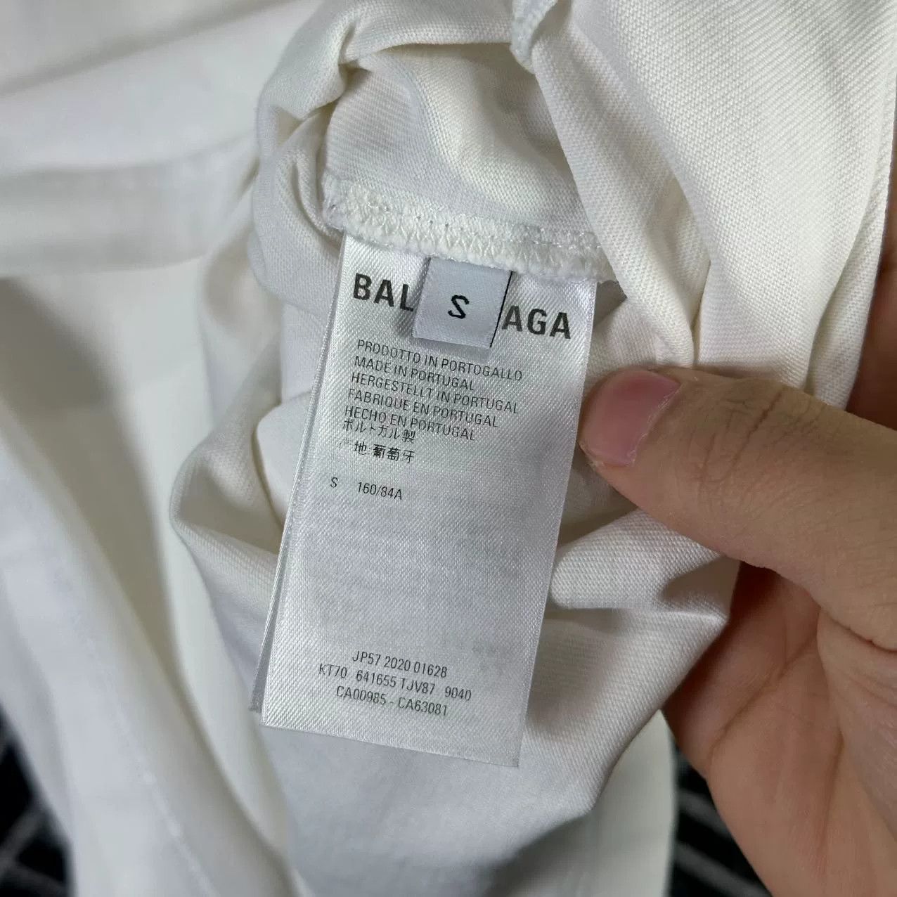 Balenciaga Balenciaga Women's White T-shirt Size S / US 4 / IT 40 - 5 Thumbnail