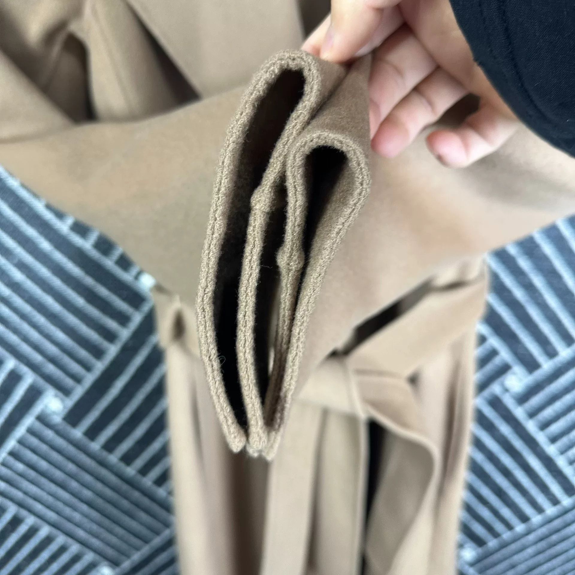 Max Mara Max Mara Camel Wool Coat Size S / US 4 / IT 40 - 5 Thumbnail