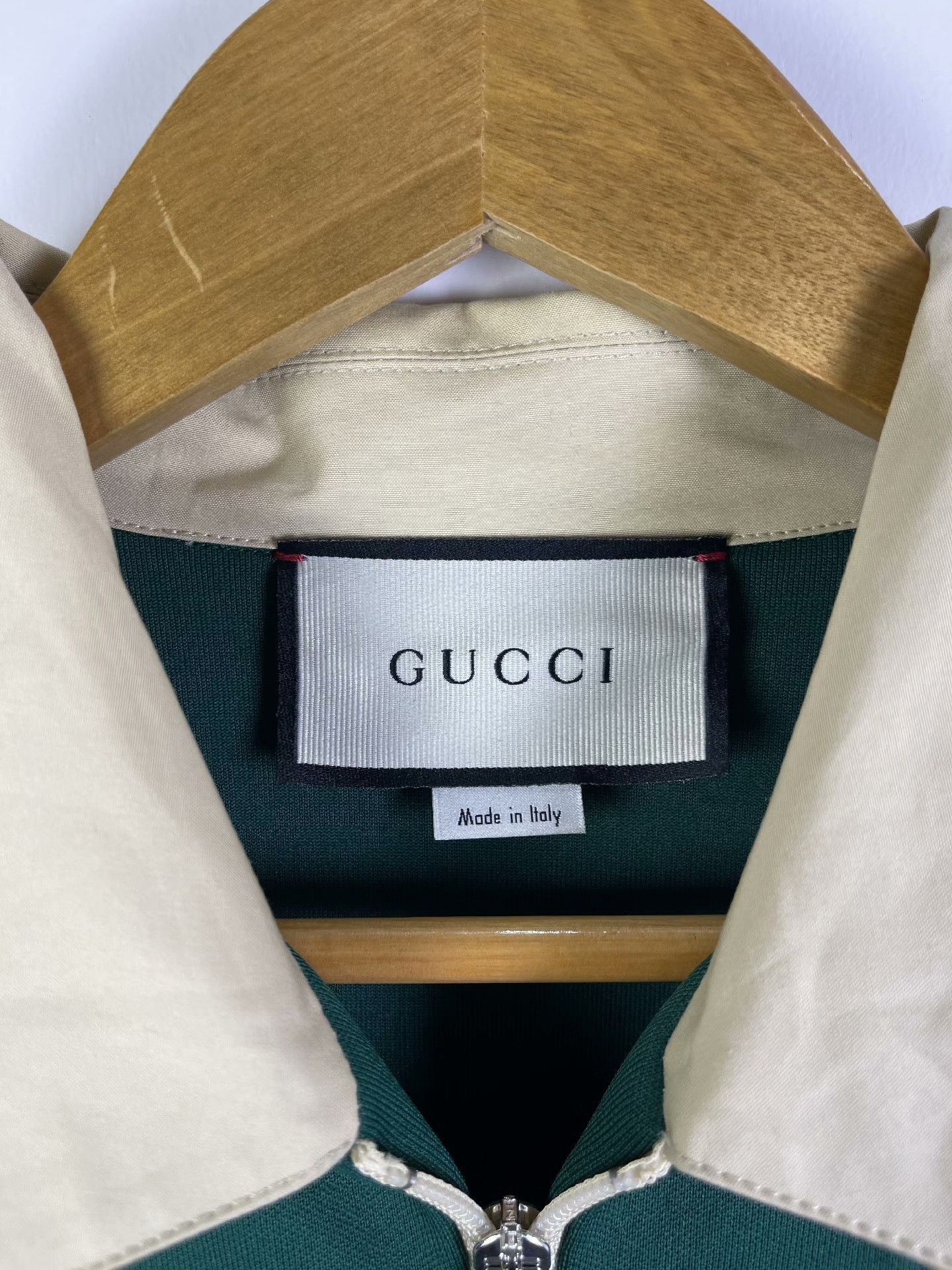 Gucci Gucci Retro Logo Zip Collar Jacket Size US L / EU 52-54 / 3 - 3 Thumbnail