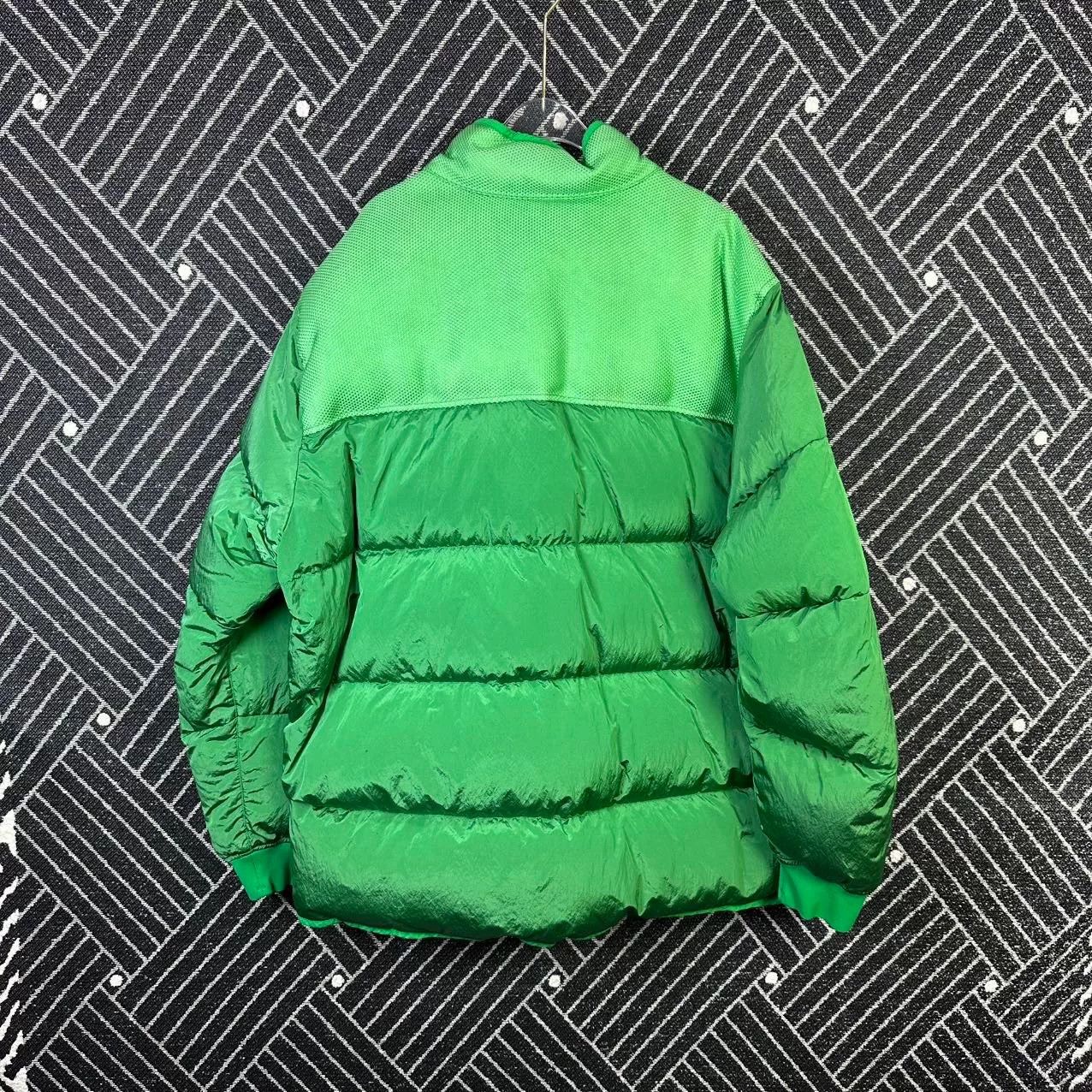 Stone Island Stone Island Bright Green Down Jacket Size US XL / EU 56 / 4 - 2 Thumbnail