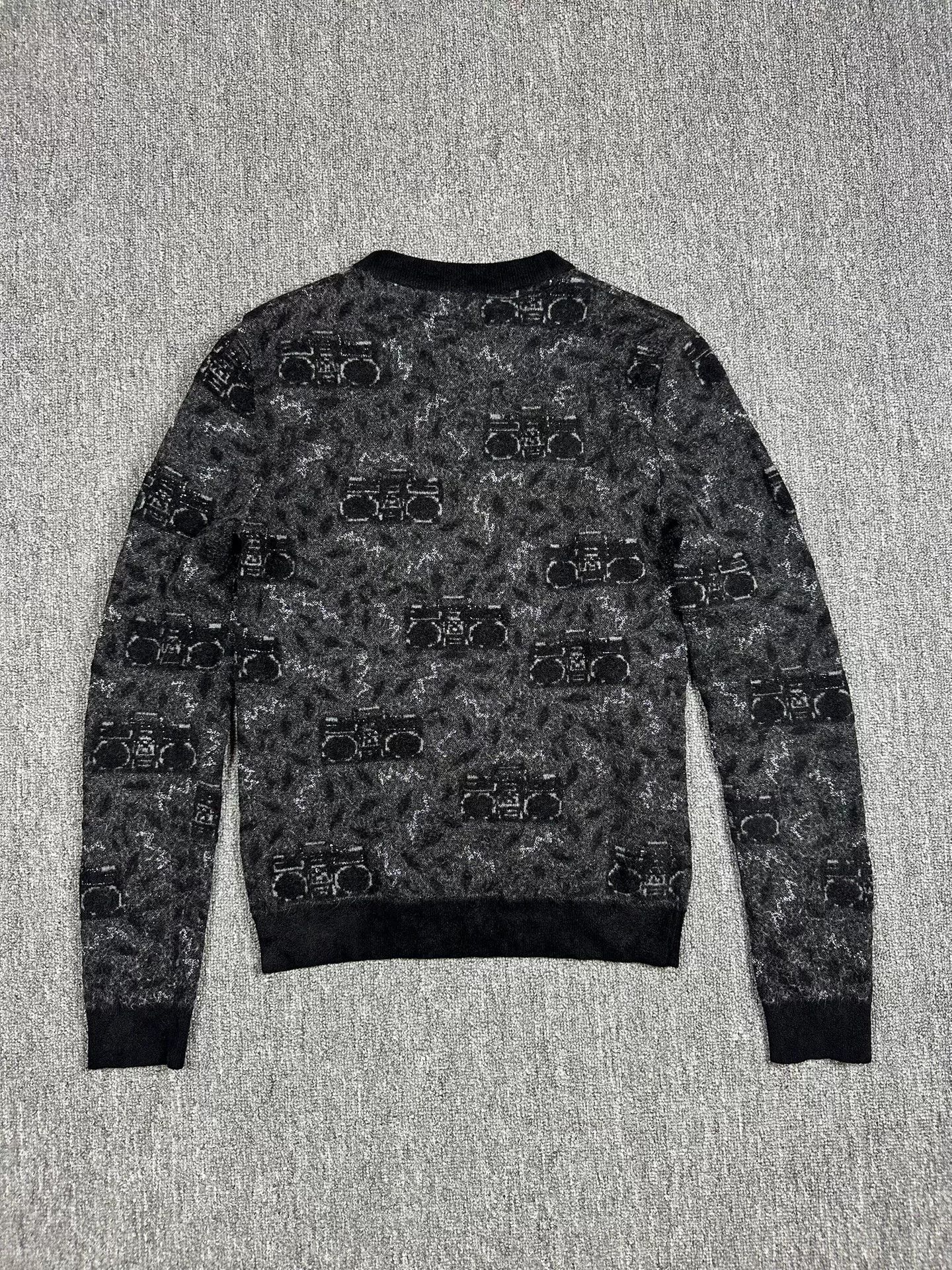 Yves Saint Laurent YSL Men's Wool Blend Knit Sweater Size US XS / EU 42 / 0 - 5 Thumbnail