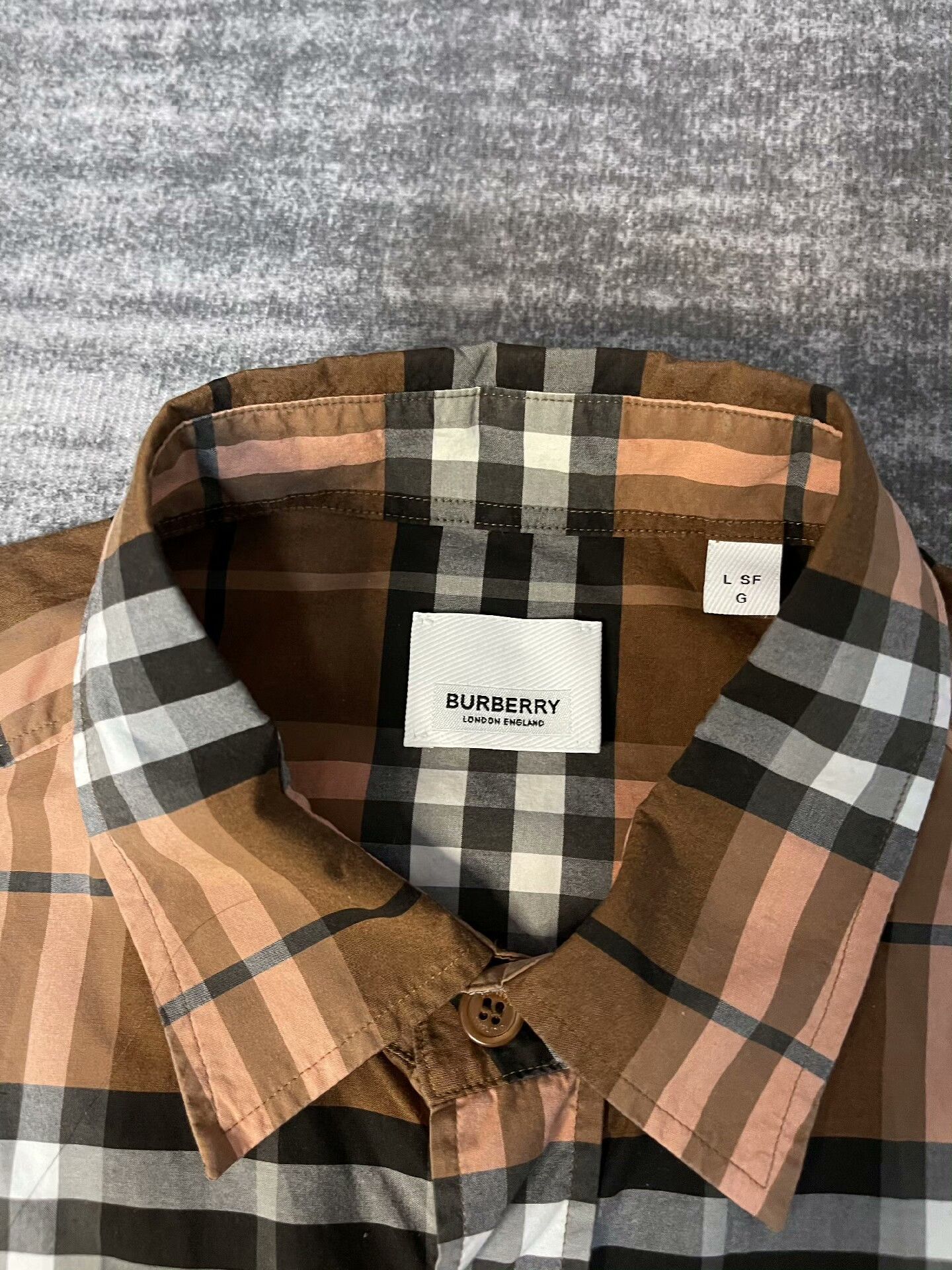 Burberry Burberry Check Shirt Size US L / EU 52-54 / 3 - 3 Thumbnail