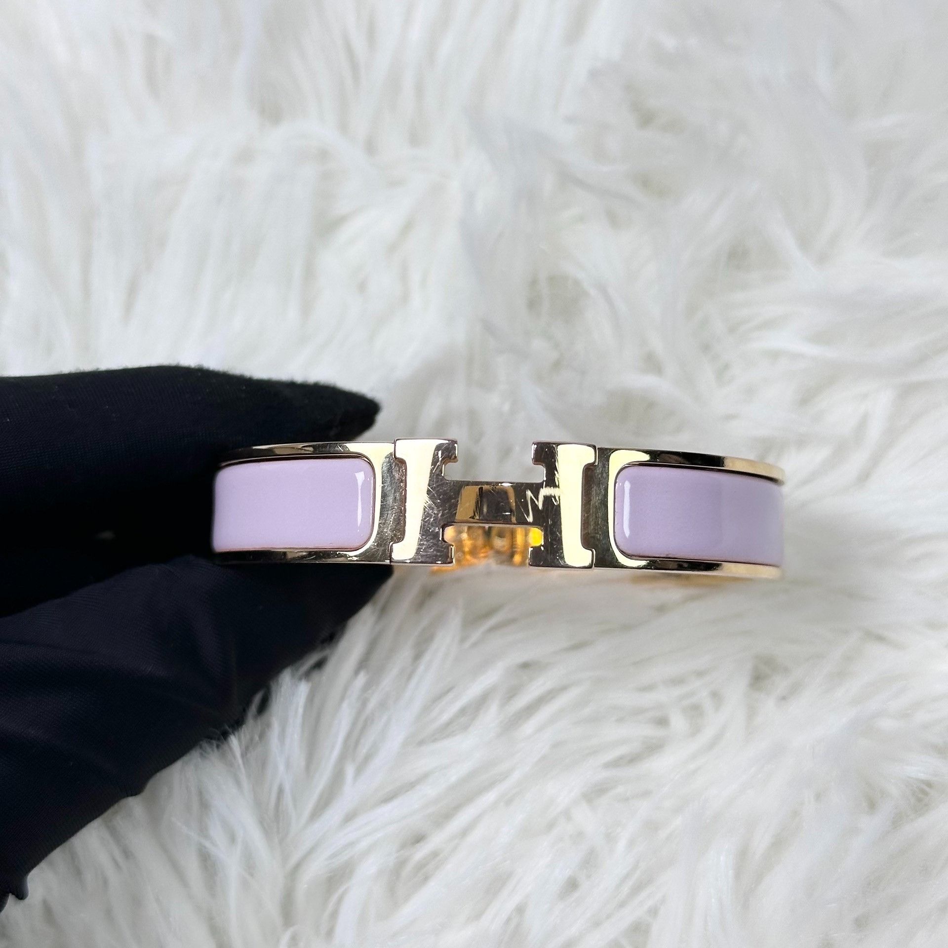 Hermes Hermès Clic H Enamel Bracelet Size ONE SIZE - 2 Thumbnail
