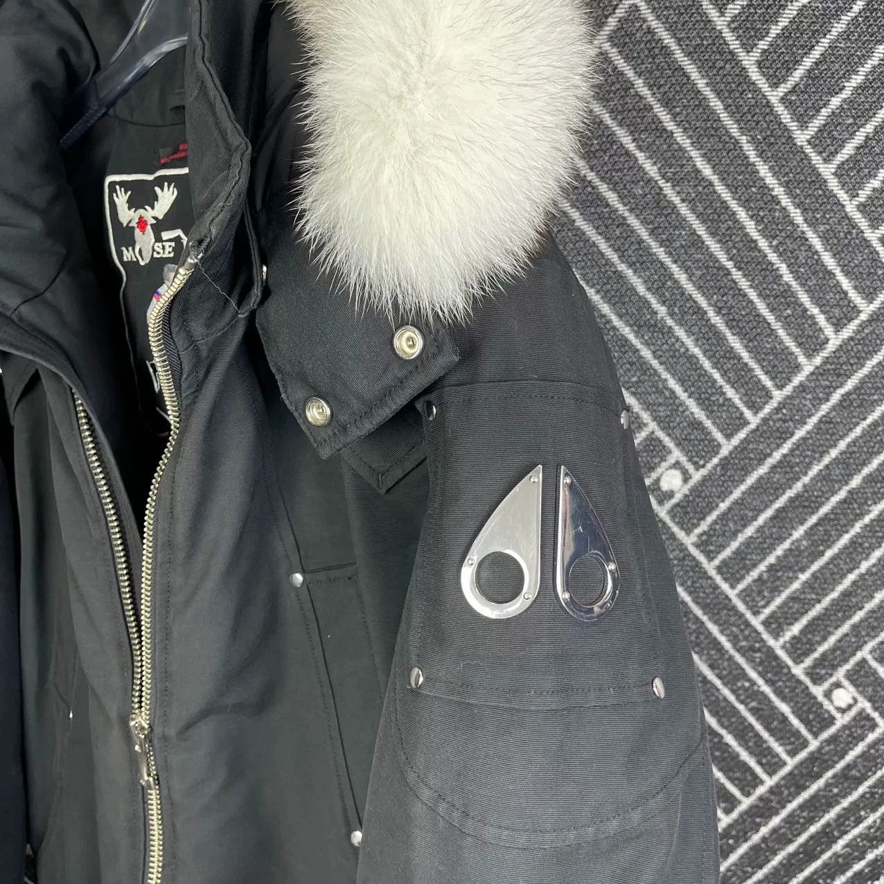 Moose Knuckles Mooseknuckles Hooded Zipper Puffer Jacket Size US L / EU 52-54 / 3 - 4 Thumbnail