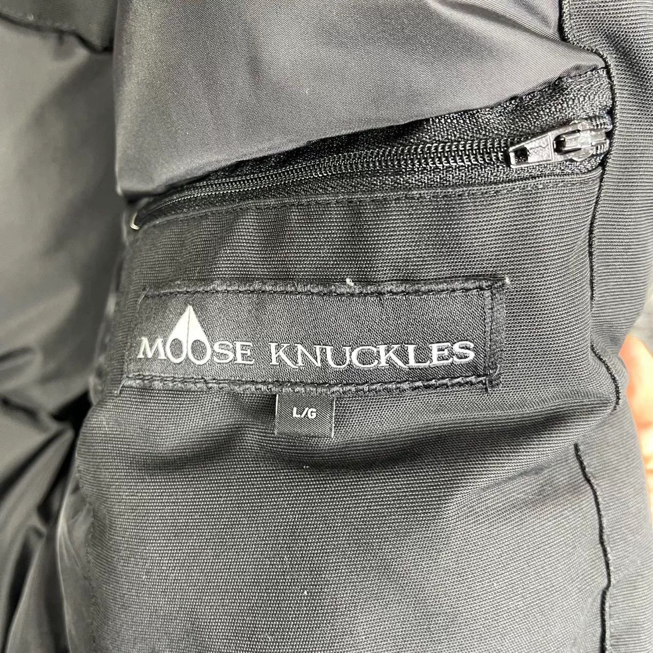 Moose Knuckles Mooseknuckles Hooded Zipper Puffer Jacket Size US L / EU 52-54 / 3 - 7 Thumbnail