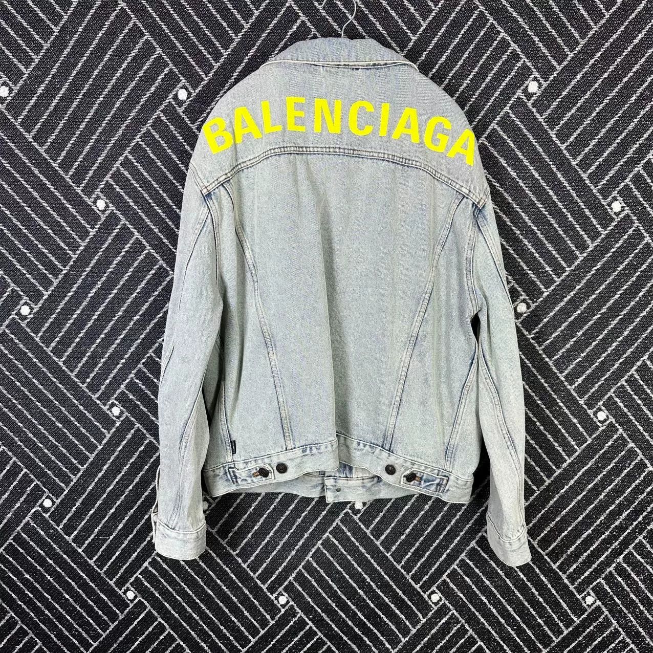 Balenciaga Balenciaga Denim Jacket Size US M / EU 48-50 / 2 - 2 Thumbnail