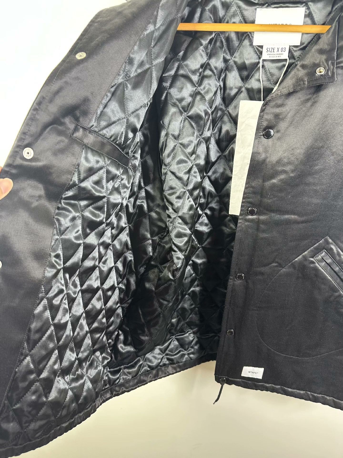 Wtaps WTAPS Black Jacket Size 03 Size US L / EU 52-54 / 3 - 5 Thumbnail