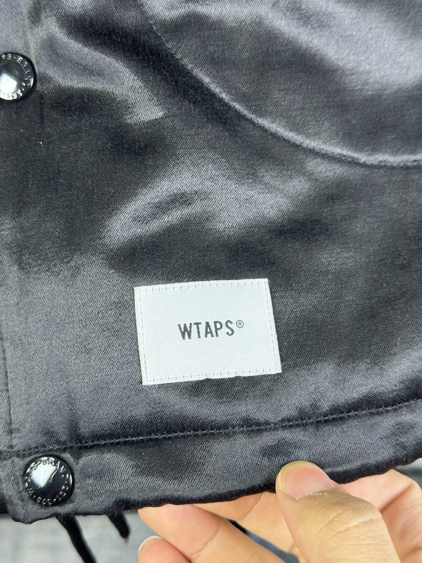 Wtaps WTAPS Black Jacket Size 03 Size US L / EU 52-54 / 3 - 3 Thumbnail