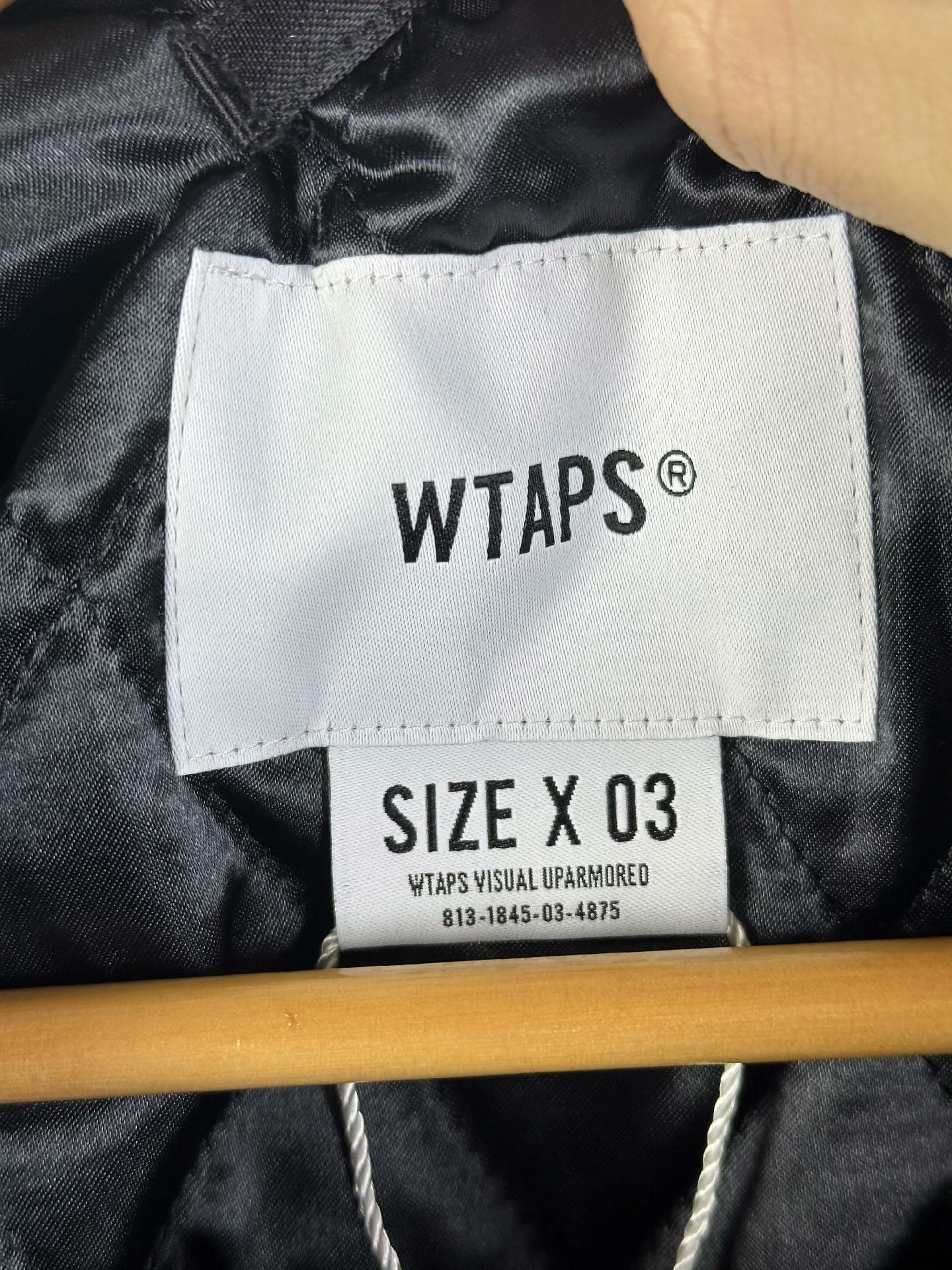 Wtaps WTAPS Black Jacket Size 03 Size US L / EU 52-54 / 3 - 9 Thumbnail